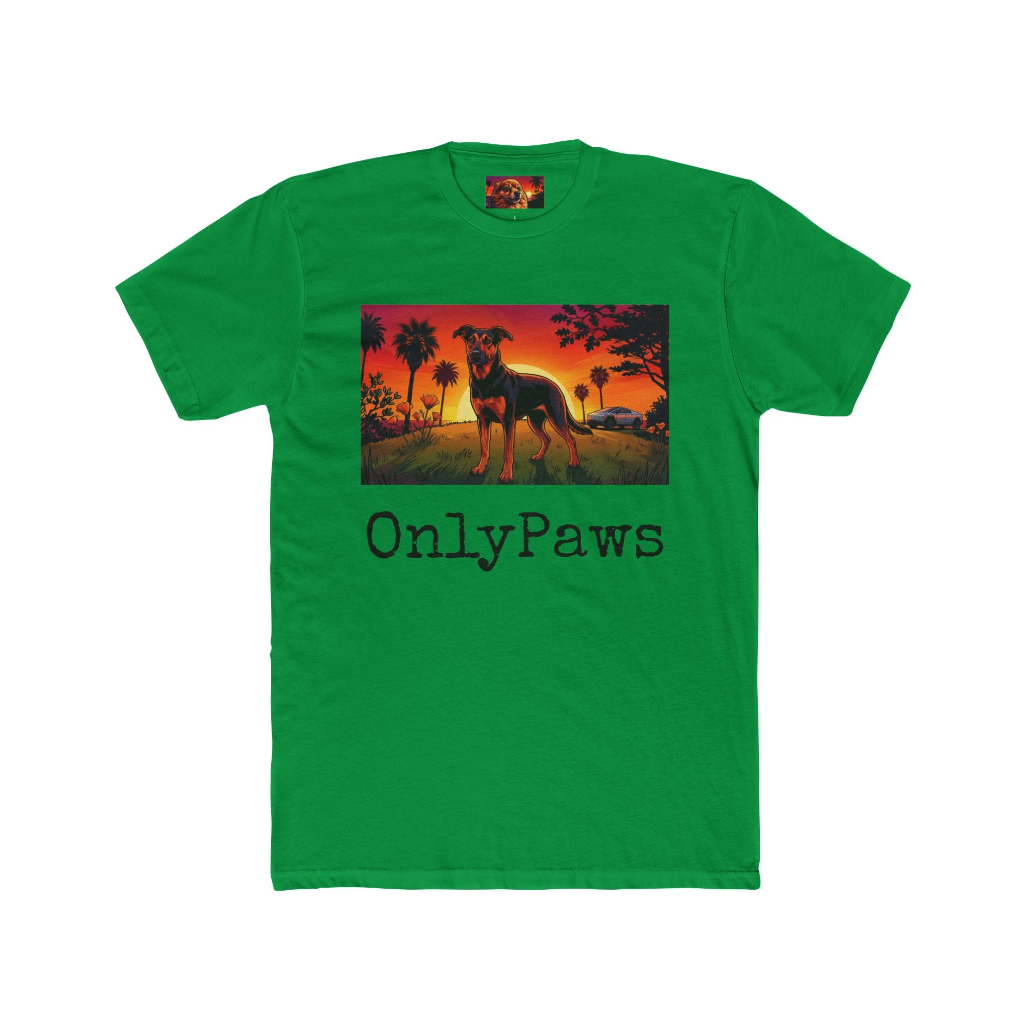 Princess Leia Edition OnlyPaws Sunset Dog T-Shirt