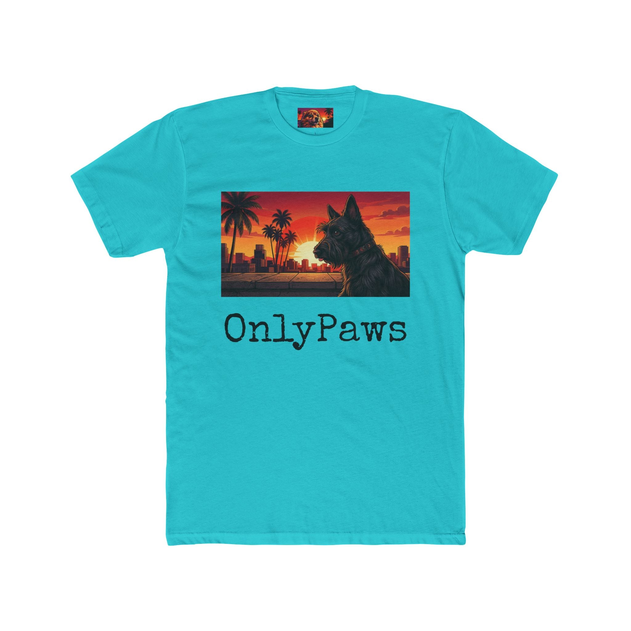 @Buccaneer Edition OnlyPaws Sunset Dog T-Shirt