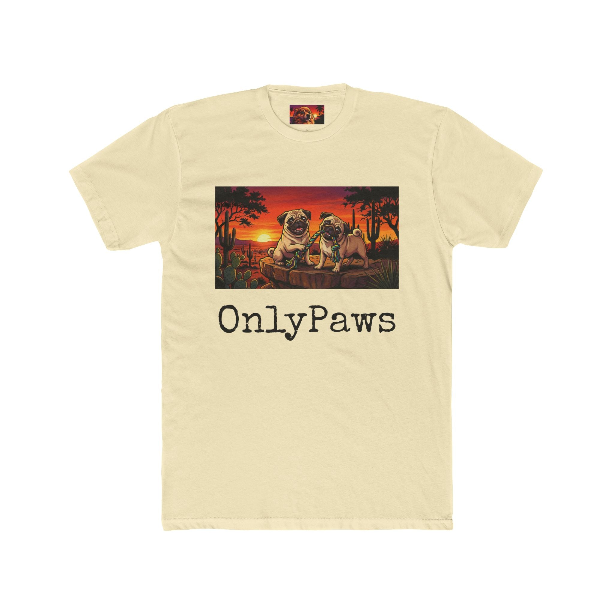 Bean and Egg Edition OnlyPaws Sunset Dog T-Shirt