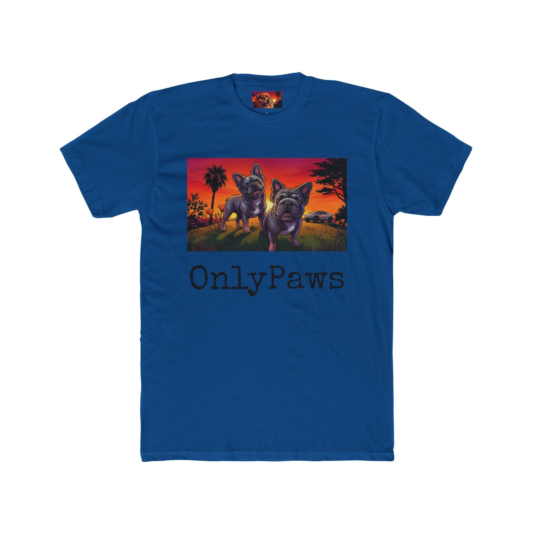 Buddha and Taz Edition OnlyPaws Sunset Dog T-Shirt
