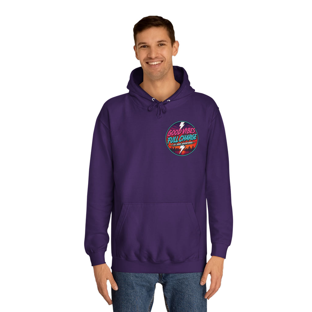 @Its_EV_John — "Good Vibes. Full Charge." Pullover (with pockets)