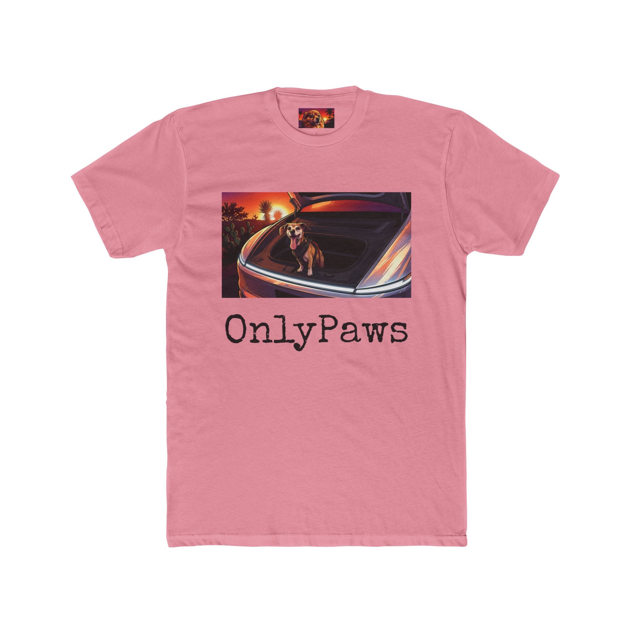 LowRider Edition OnlyPaws Sunset Dog T-Shirt