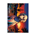Siggie Edition Sunset Vinyl Decal — Kiss-Cut Dog Sticker (OnlyPaws)