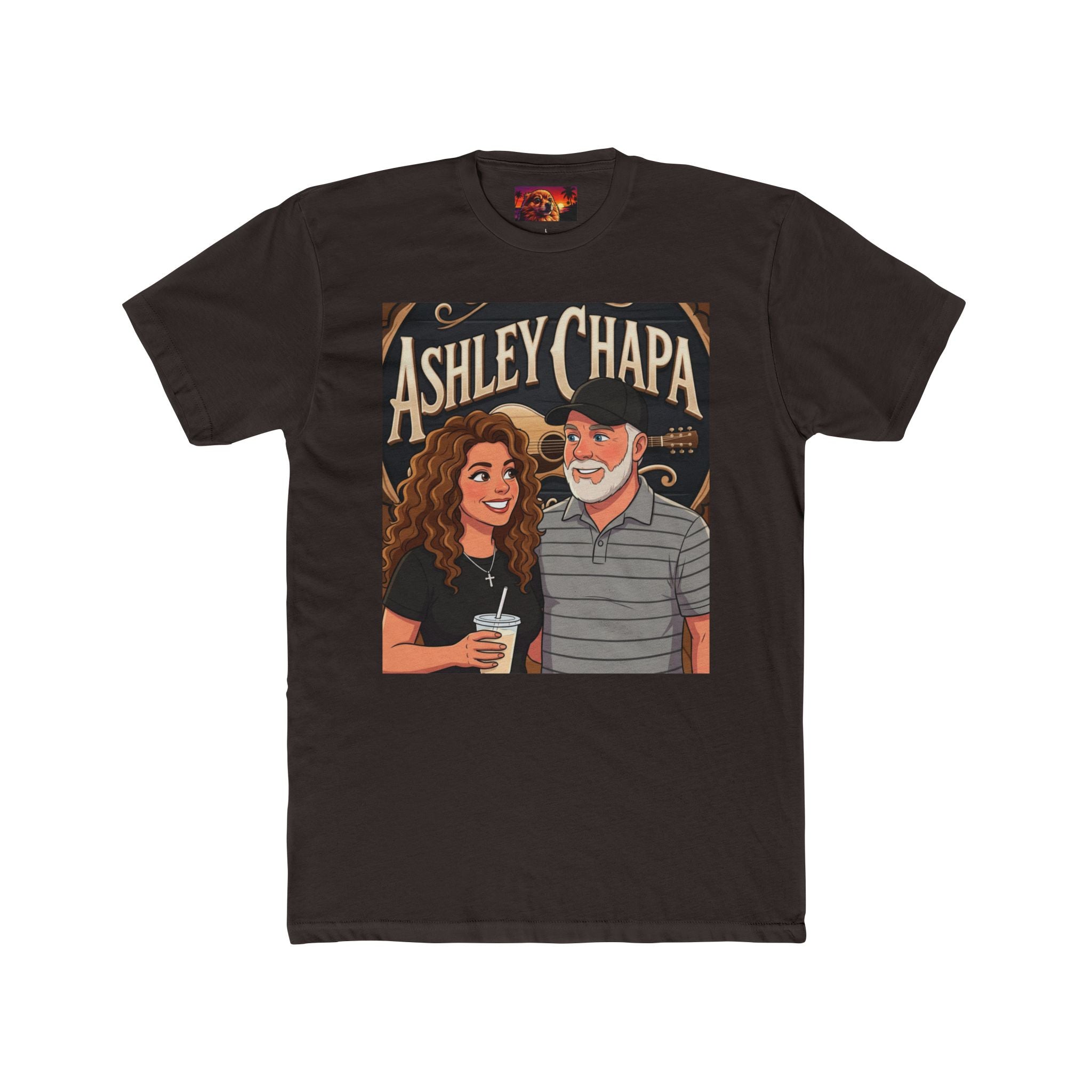 Ashley Chapa "Kenny Duo." Cotton T-Shirt