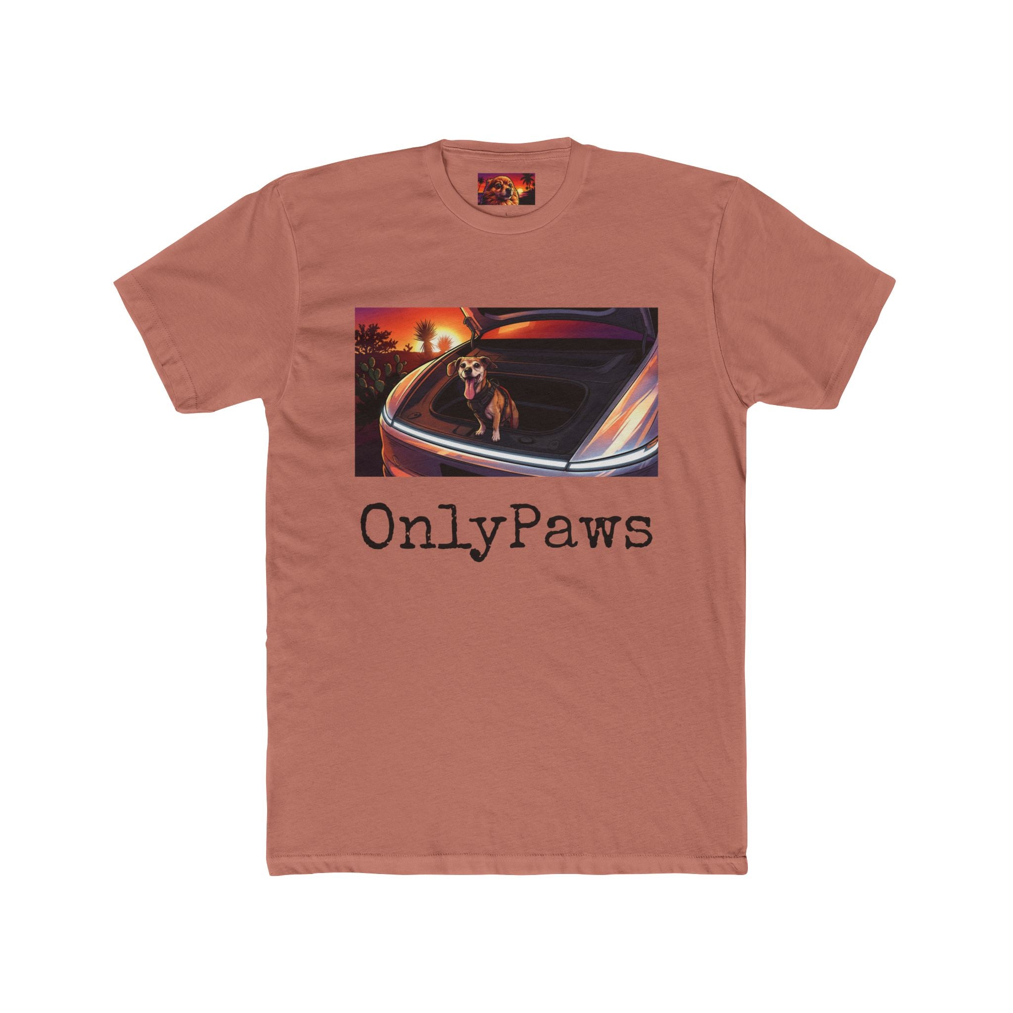 LowRider Edition OnlyPaws Sunset Dog T-Shirt