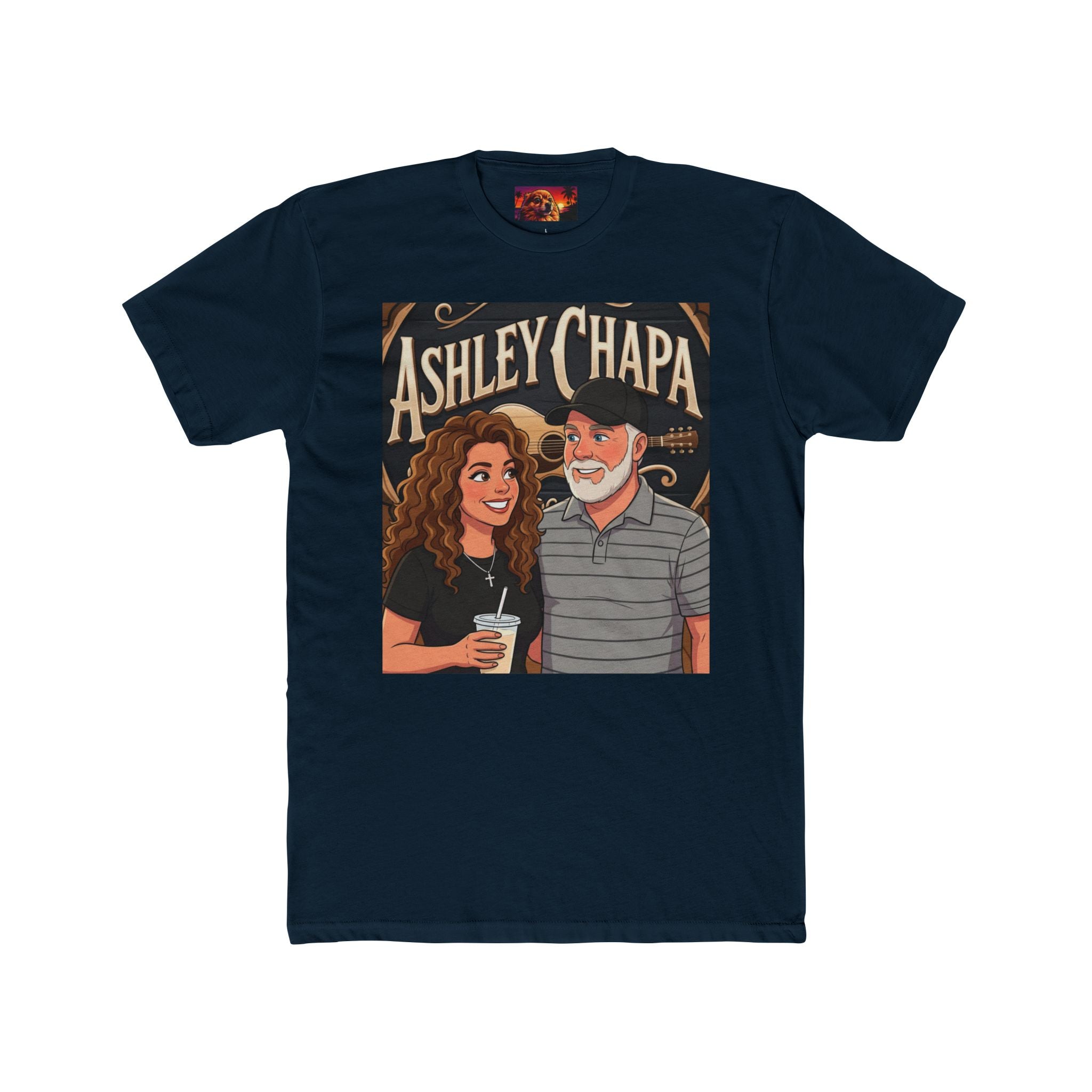 Ashley Chapa "Kenny Duo." Cotton T-Shirt