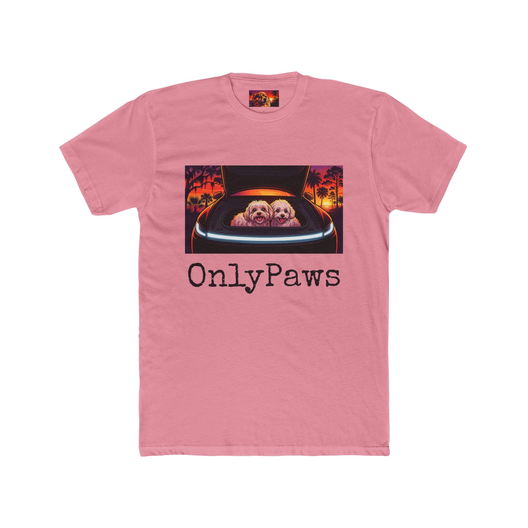 OnlyPaws Chevy and Fiona Edition Sunset — T-Shirt