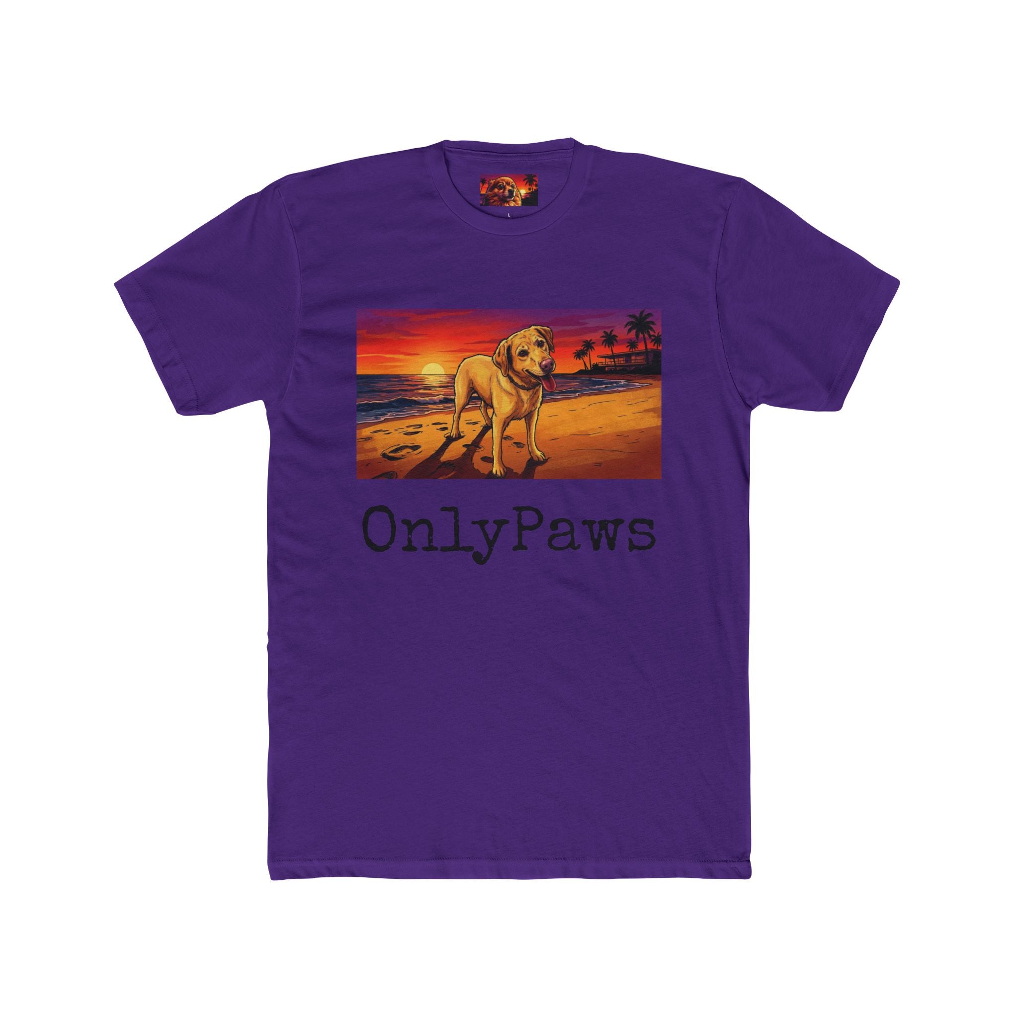 Full Self Dog Edition OnlyPaws Sunset Dog T-Shirt