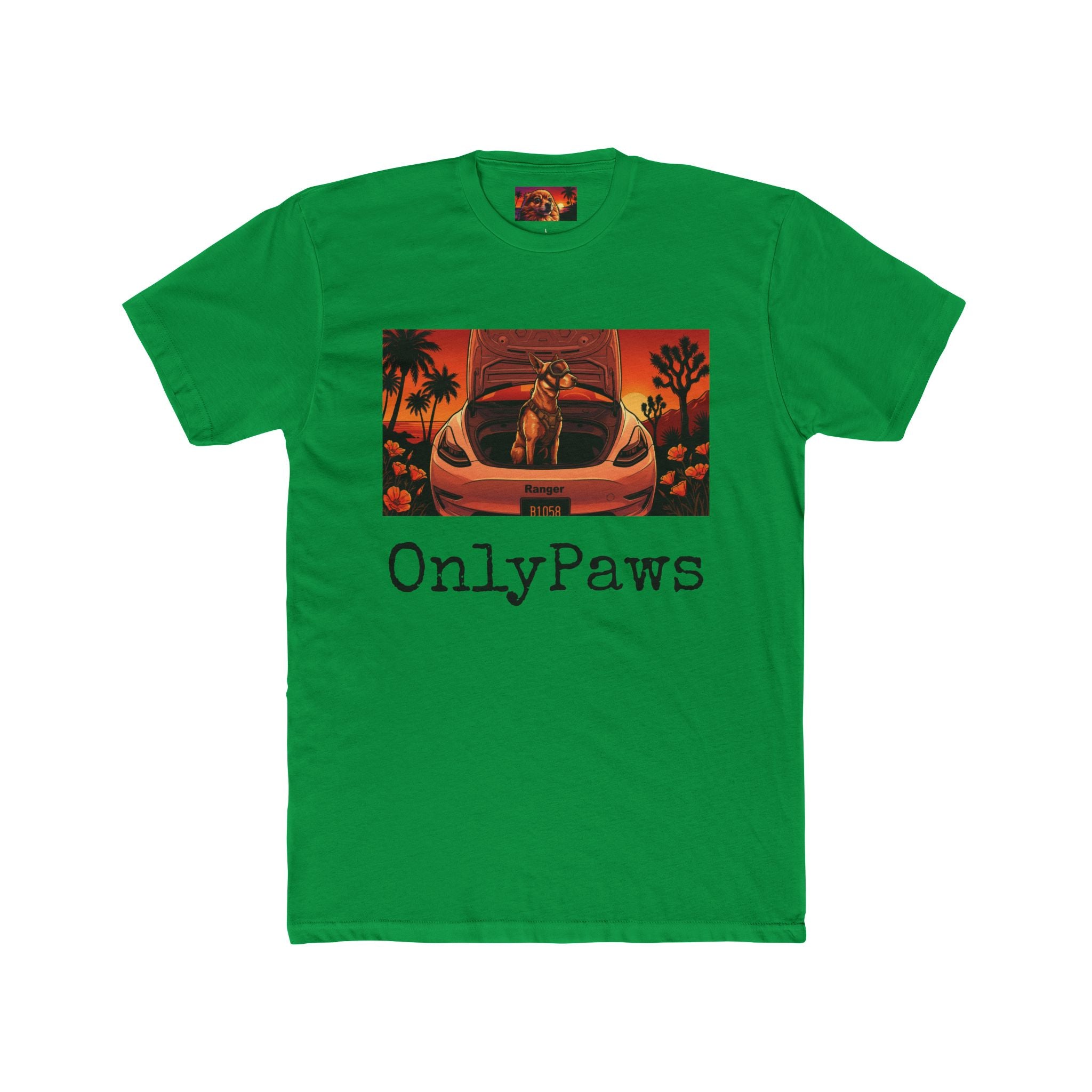 Ranger Edition OnlyPaws Sunset Dog T-Shirt