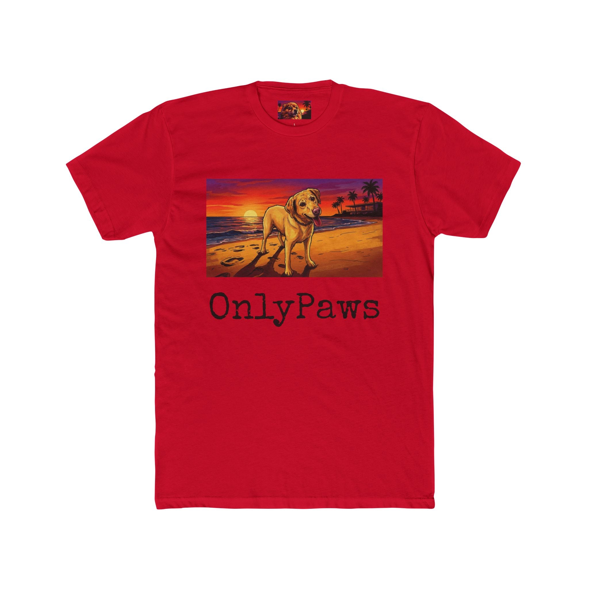 Full Self Dog Edition OnlyPaws Sunset Dog T-Shirt