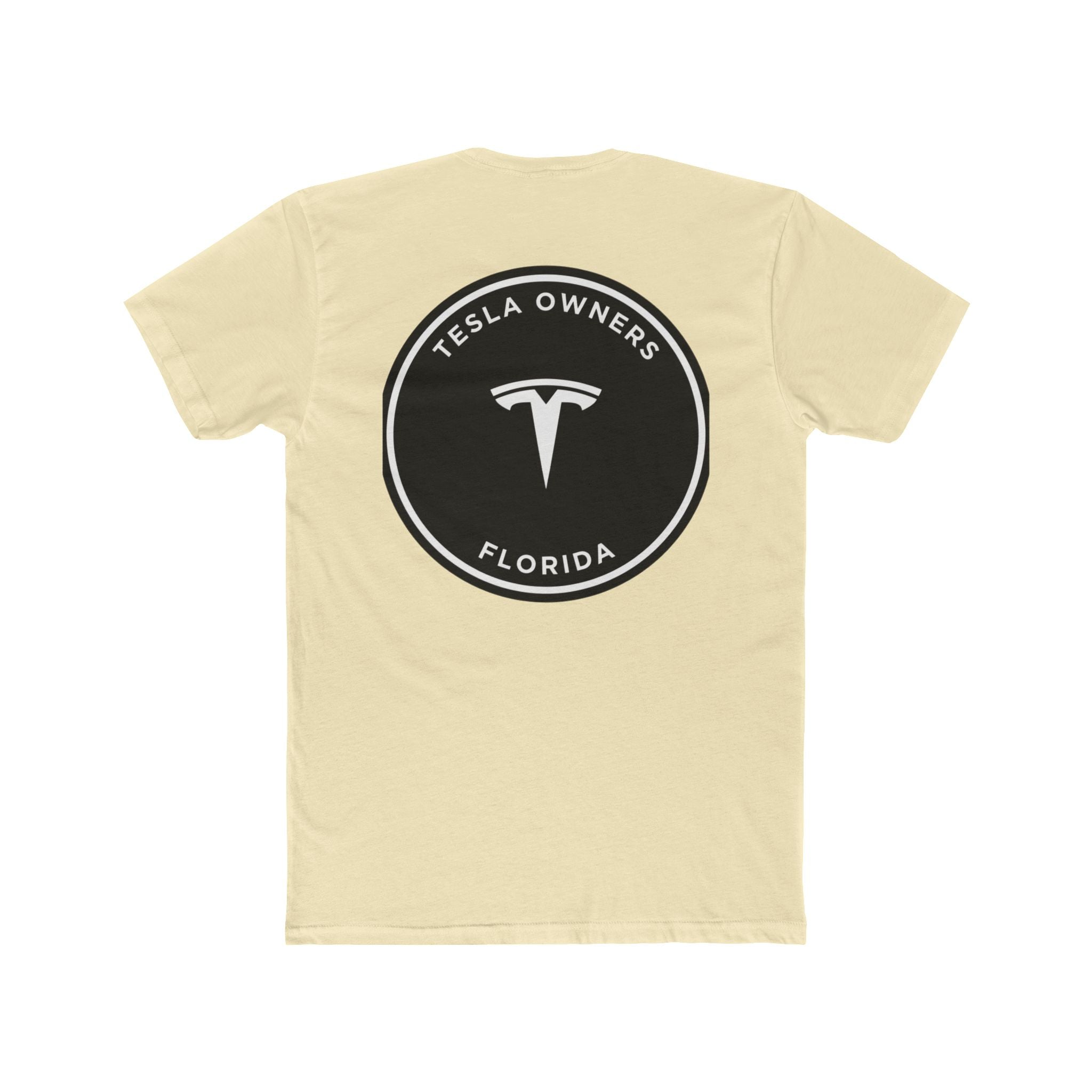 Tesla Owners Florida T-Shirt (small logo front, large back)