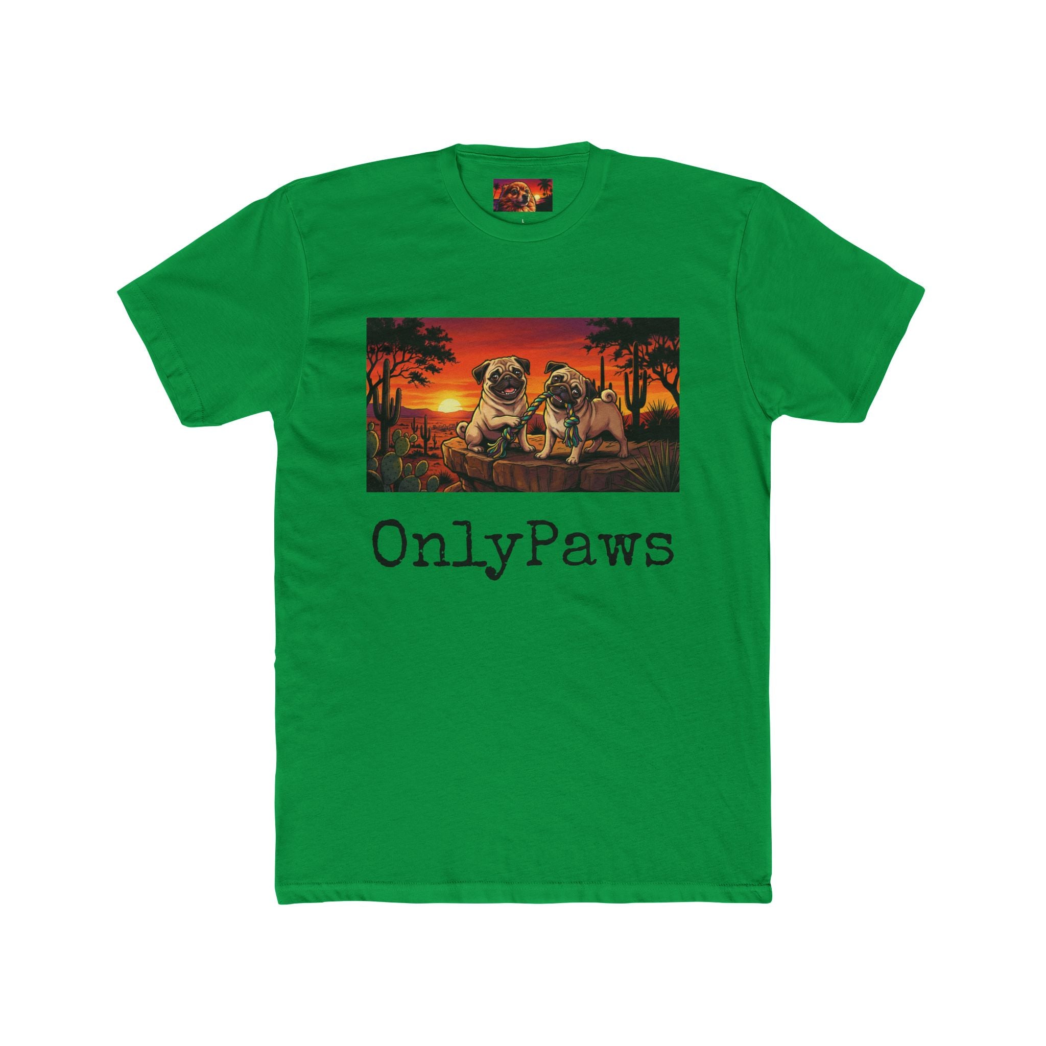 Bean and Egg Edition OnlyPaws Sunset Dog T-Shirt