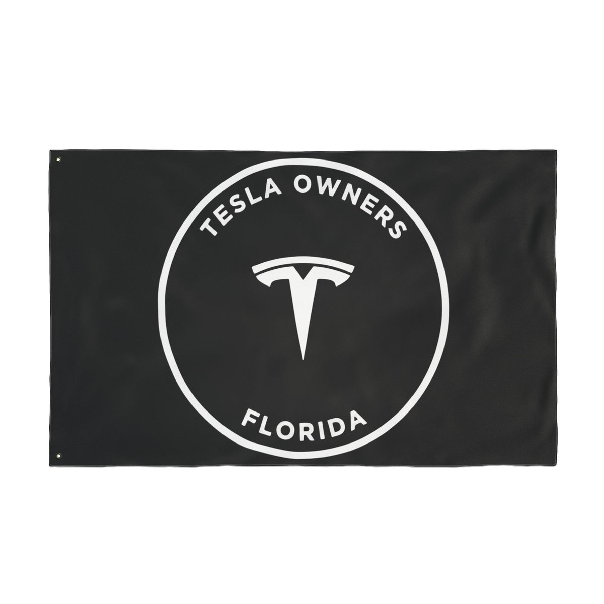 Tesla Owners Florida Double-Sided Club Flag