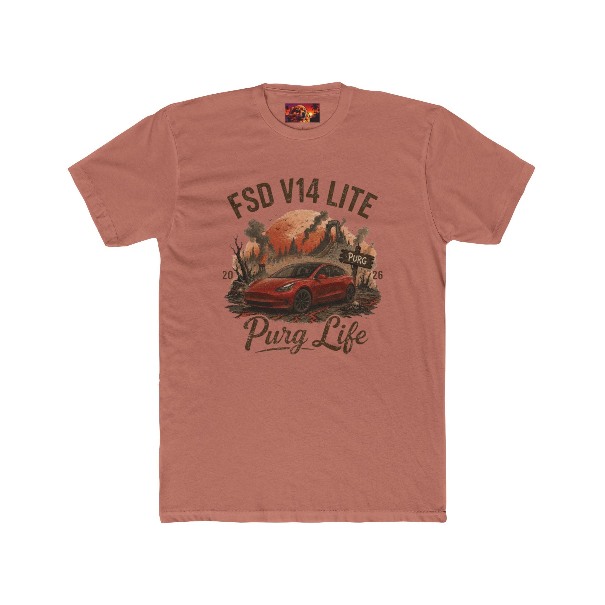 "Purg Life - Yes! I DM'd @DirtyTesLa"  Tee — FSD V14 Lite