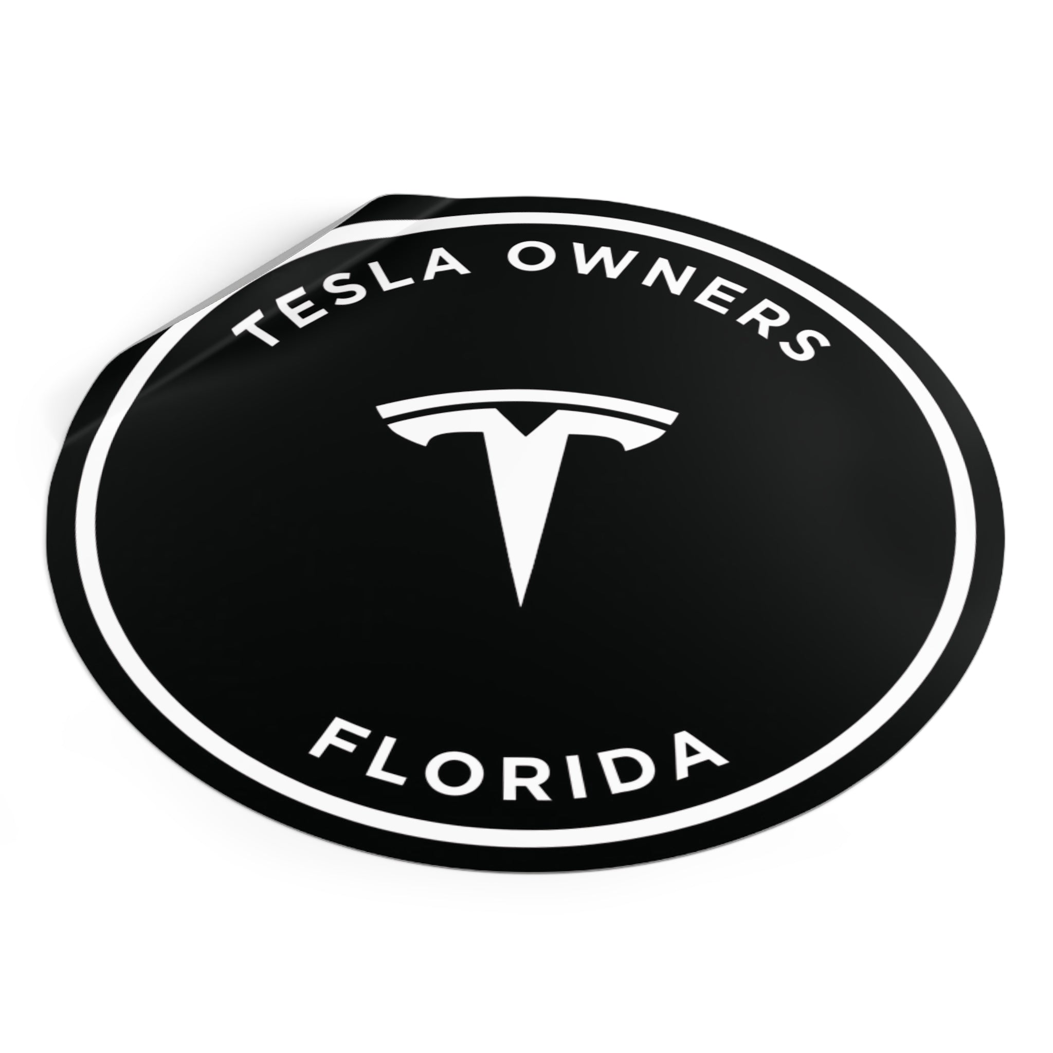 TOFL Round Vinyl Sticker