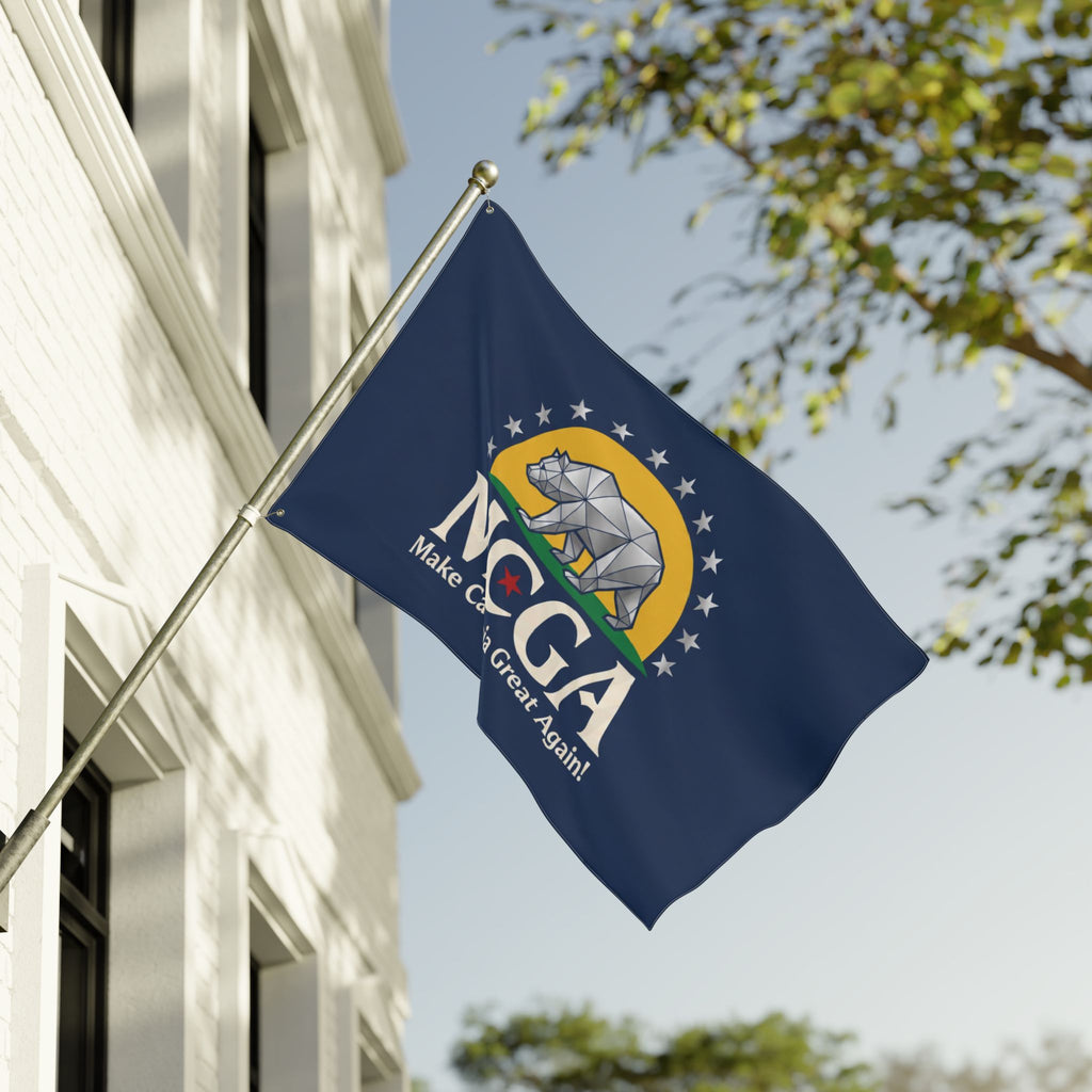 MCGA California Flag - "Make California Great Again" Double-Sided Flag
