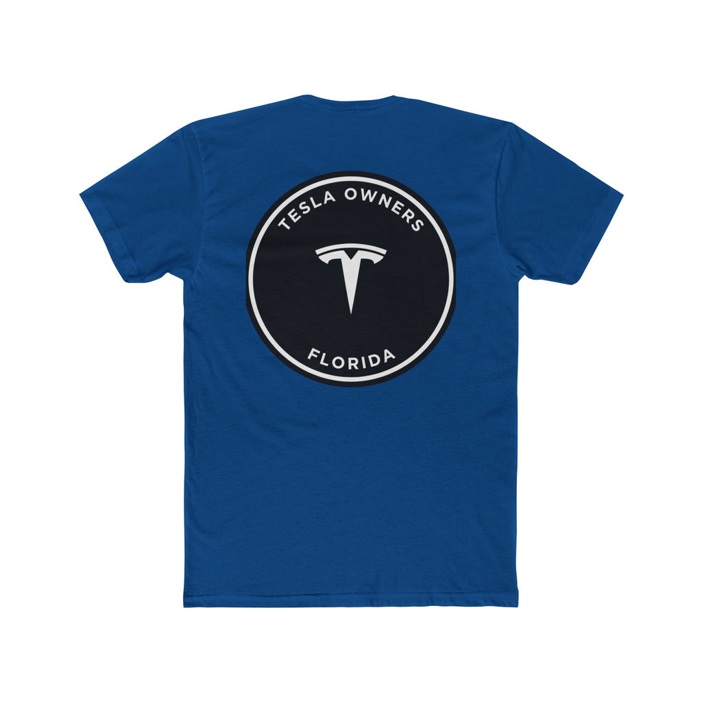 Tesla Owners Florida T-Shirt (small logo front, large back)