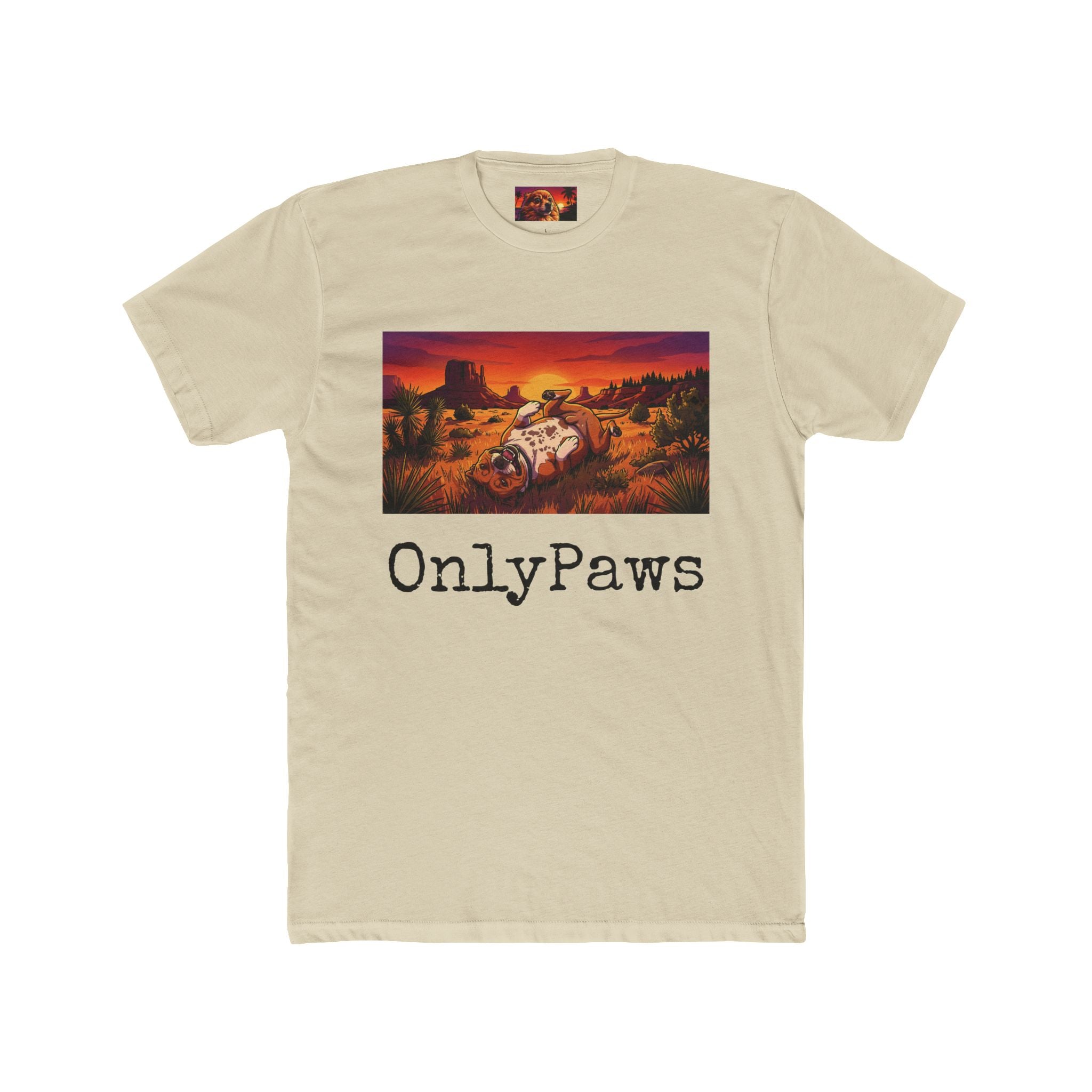Ron Edition OnlyPaws Sunset Dog T-Shirt