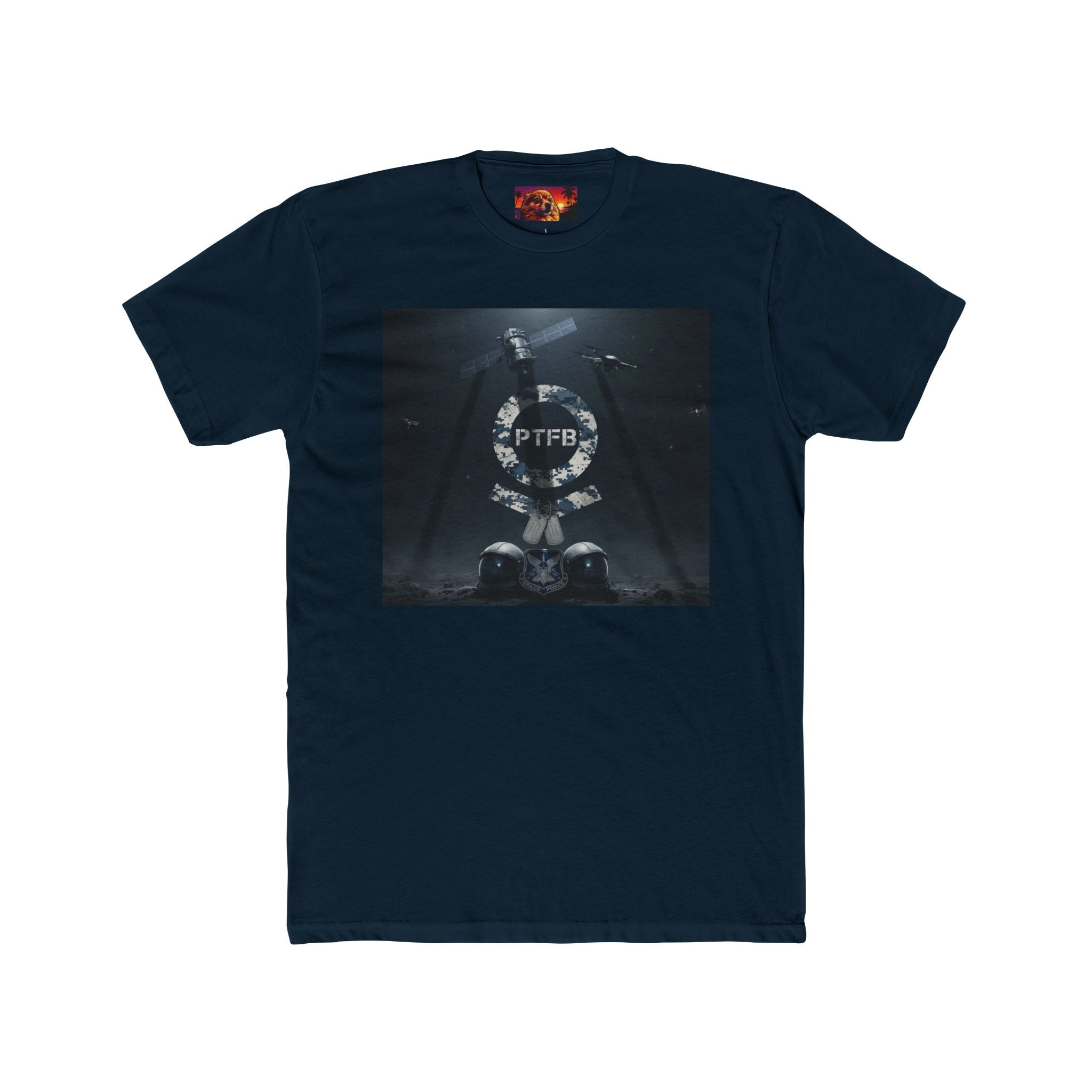 PTFB Spaceforce Cotton Crew Tee