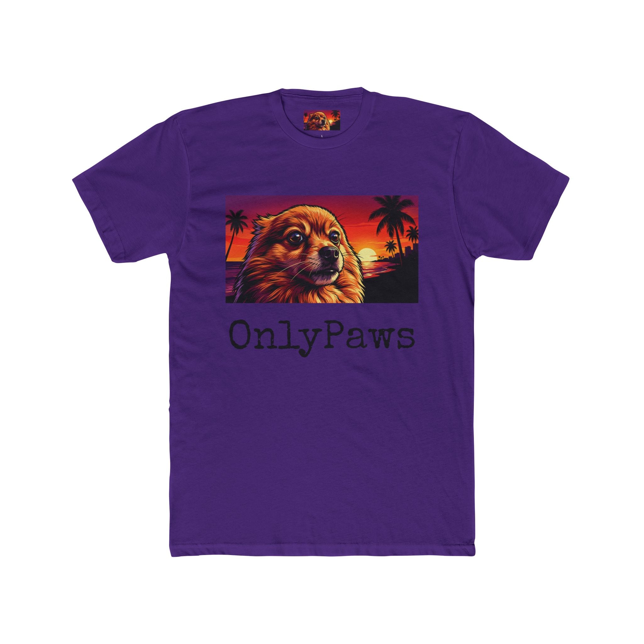 OnlyPaws Sunset Dog T-Shirt