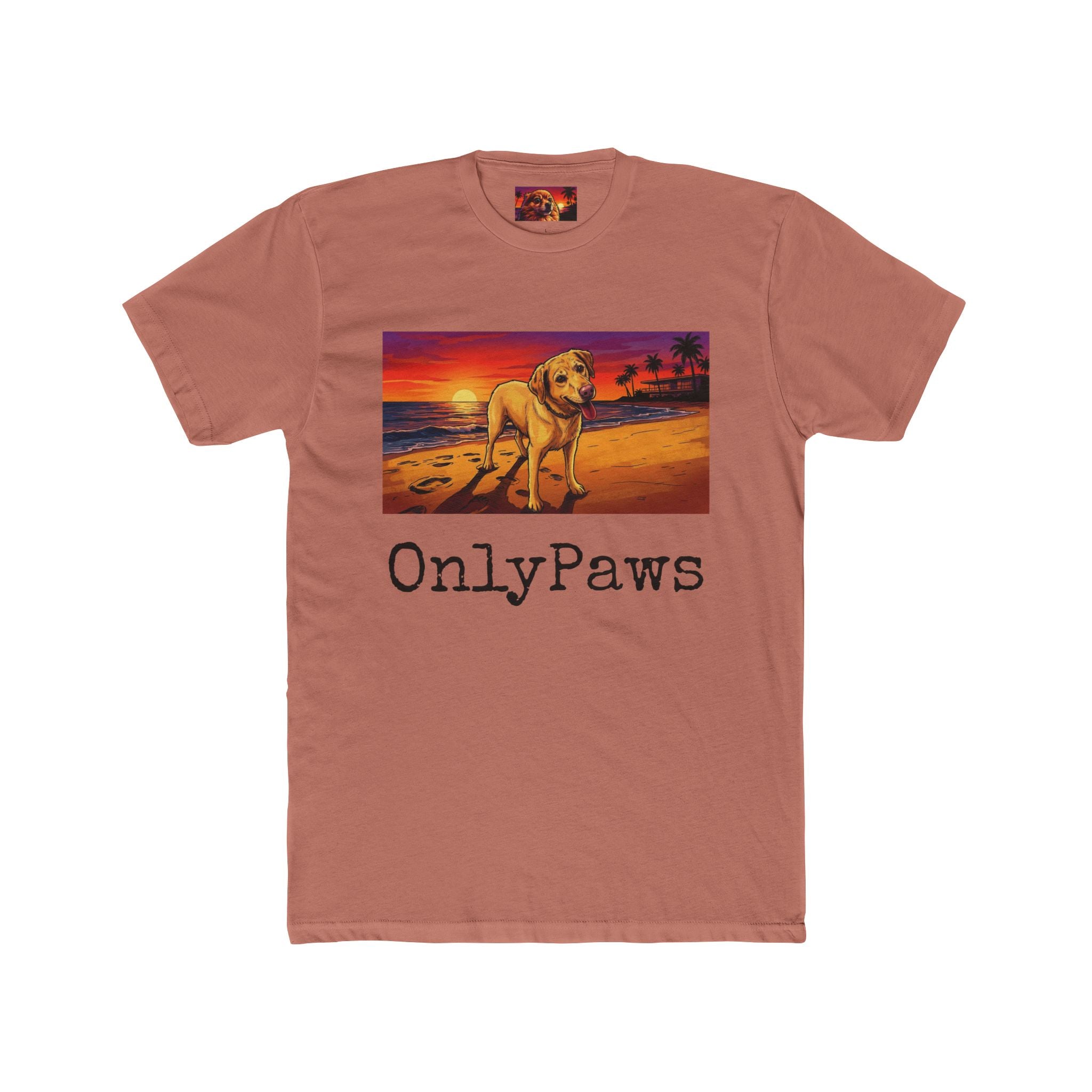 Full Self Dog Edition OnlyPaws Sunset Dog T-Shirt