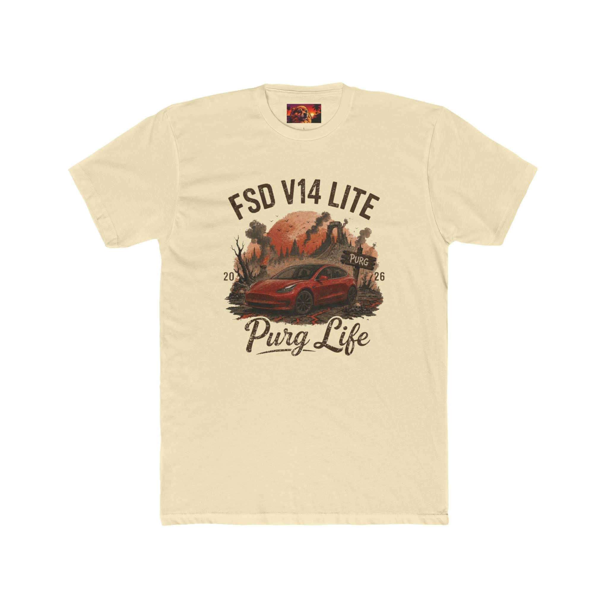 "Purg Life - Yes! I DM'd @DirtyTesLa"  Tee — FSD V14 Lite