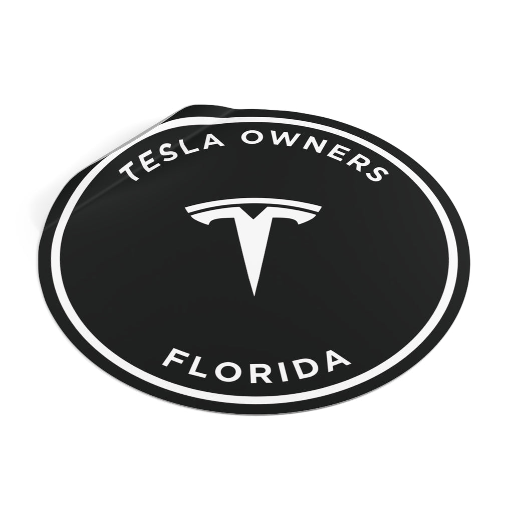TOFL Round Vinyl Sticker