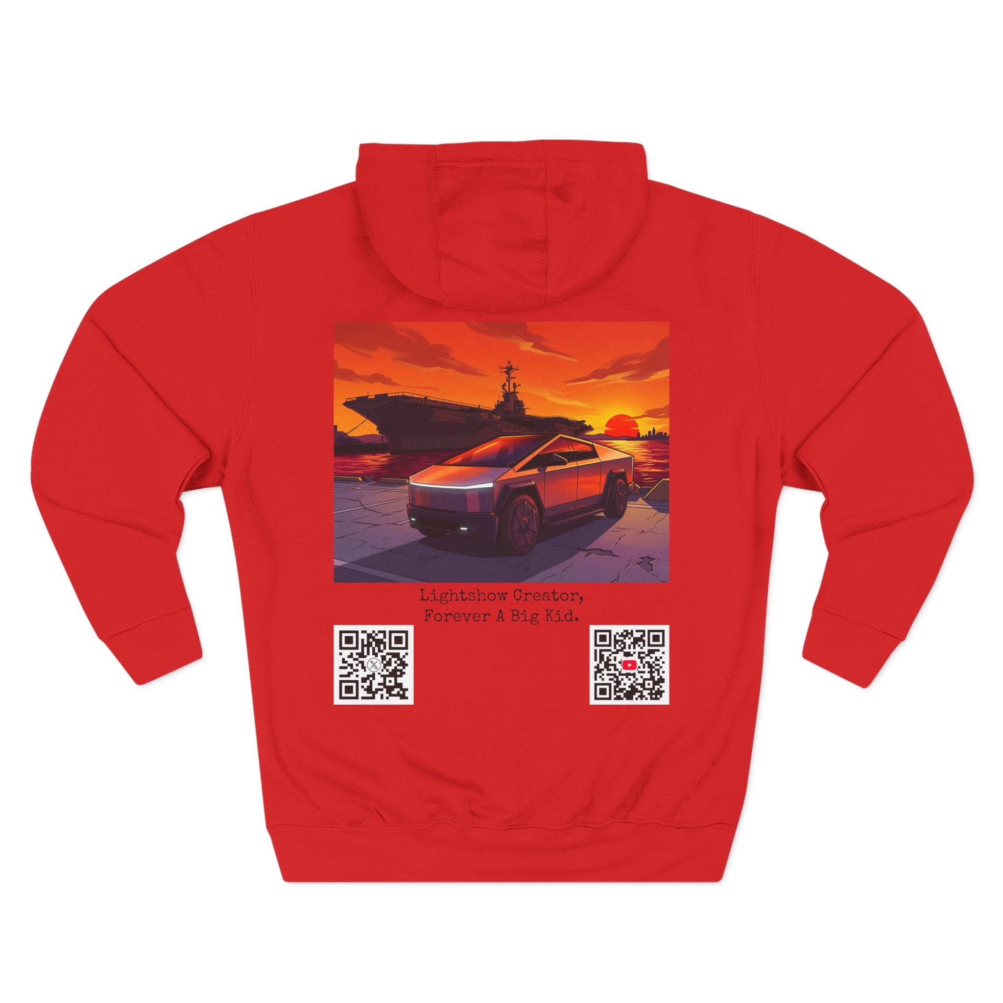 @TeslaToybox Glow Up Hoodie (Color Variants)