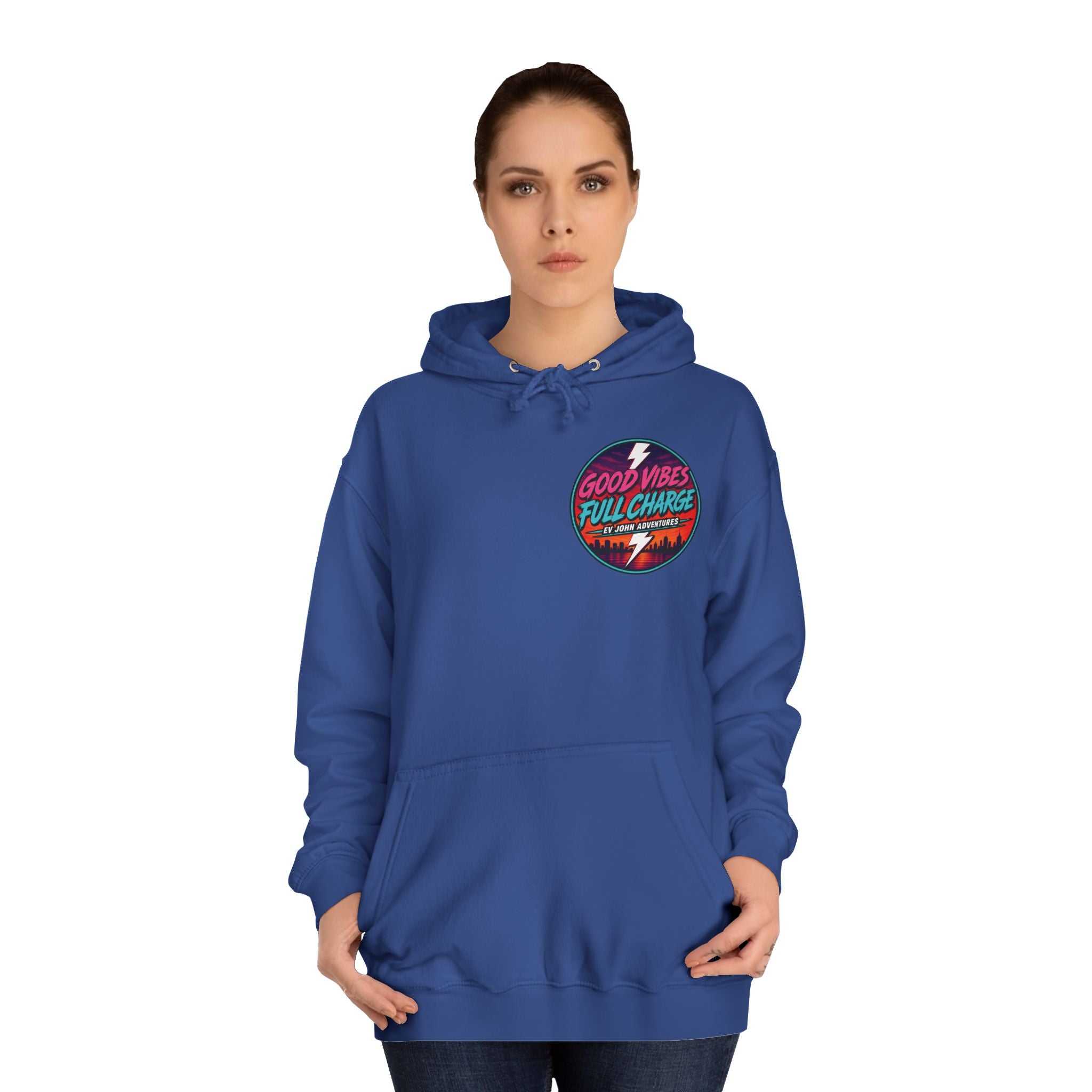 @Its_EV_John — "Good Vibes. Full Charge." Pullover (with pockets)