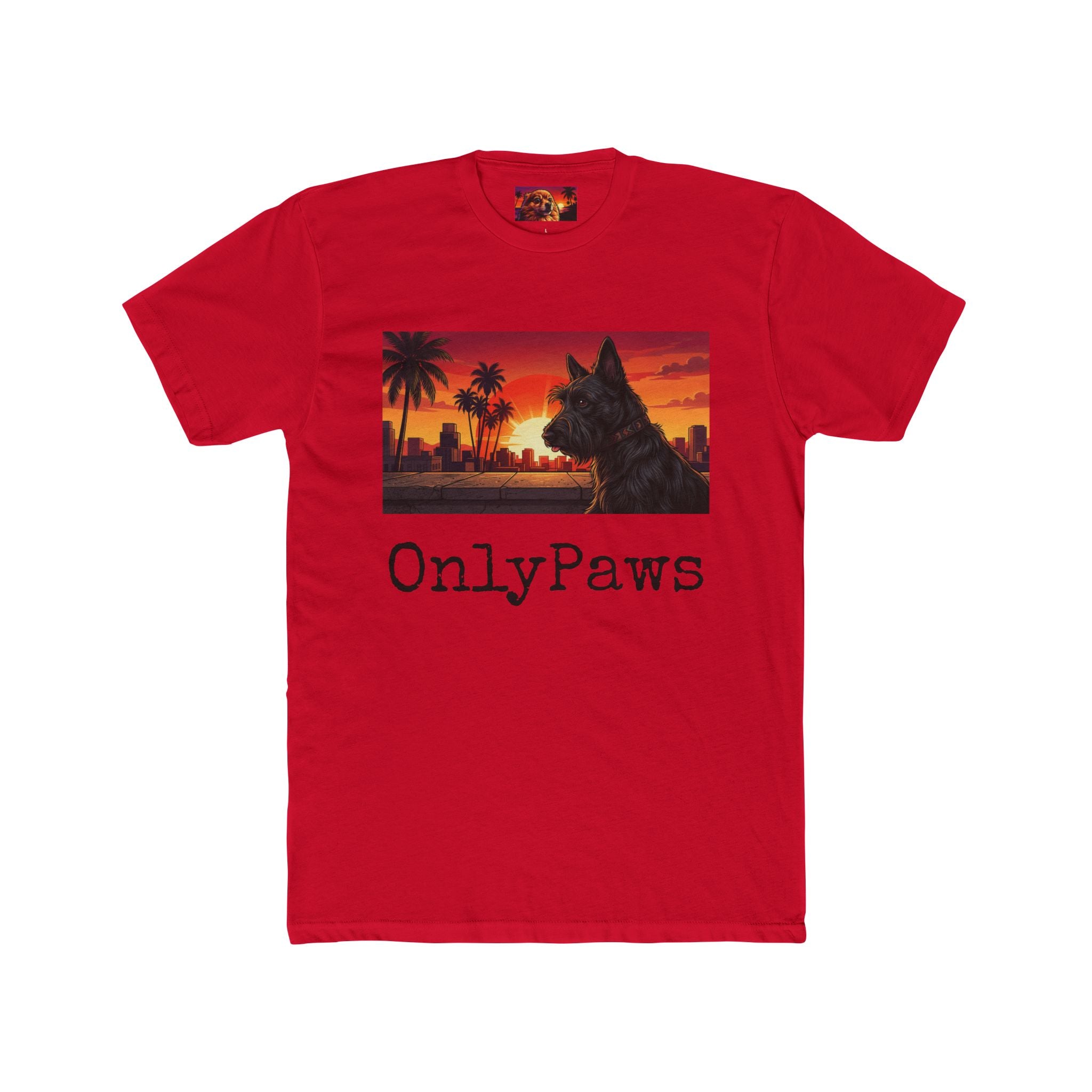 @Buccaneer Edition OnlyPaws Sunset Dog T-Shirt