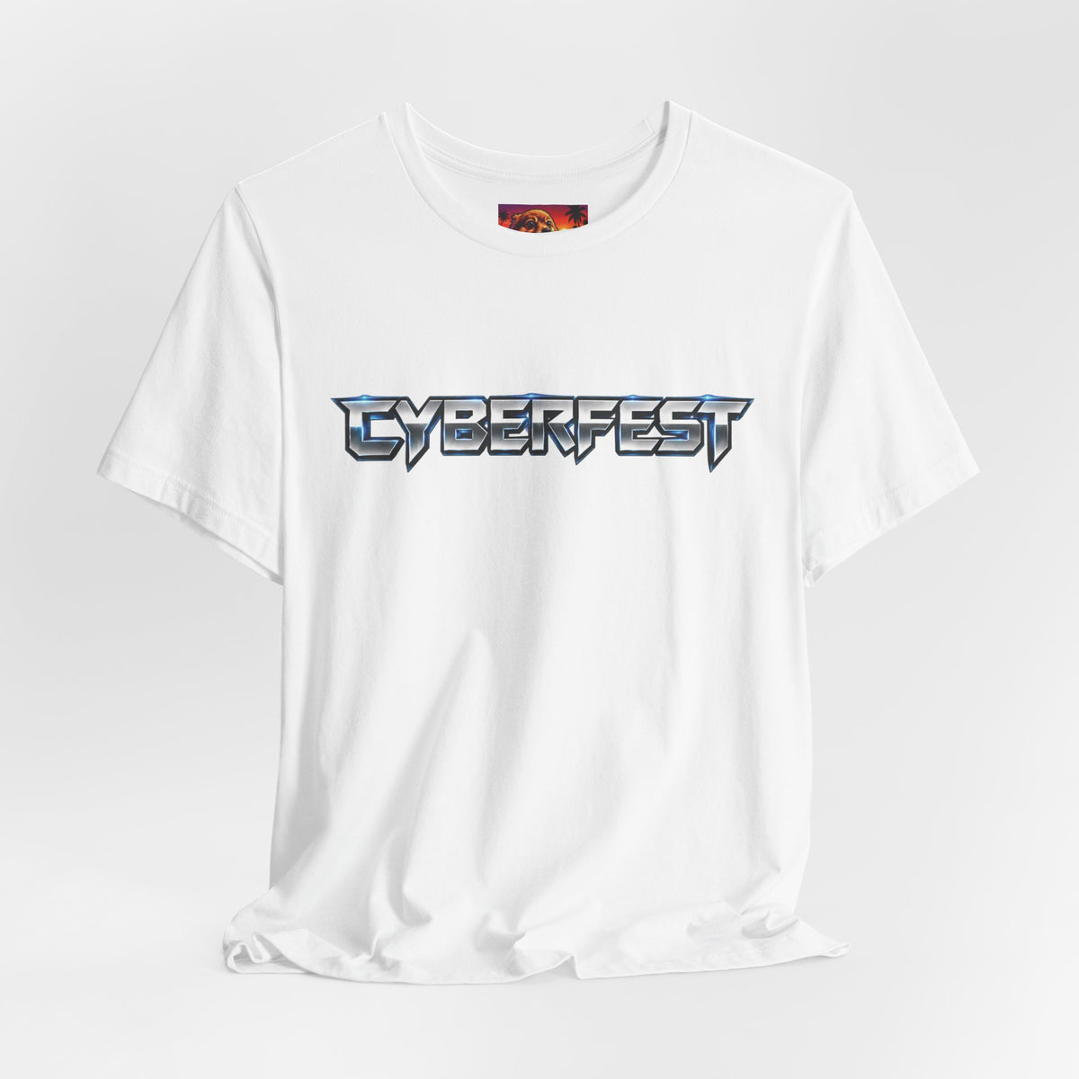 CYBERFEST '26 Official Tee Shirt by SmokehBear – Black, back view