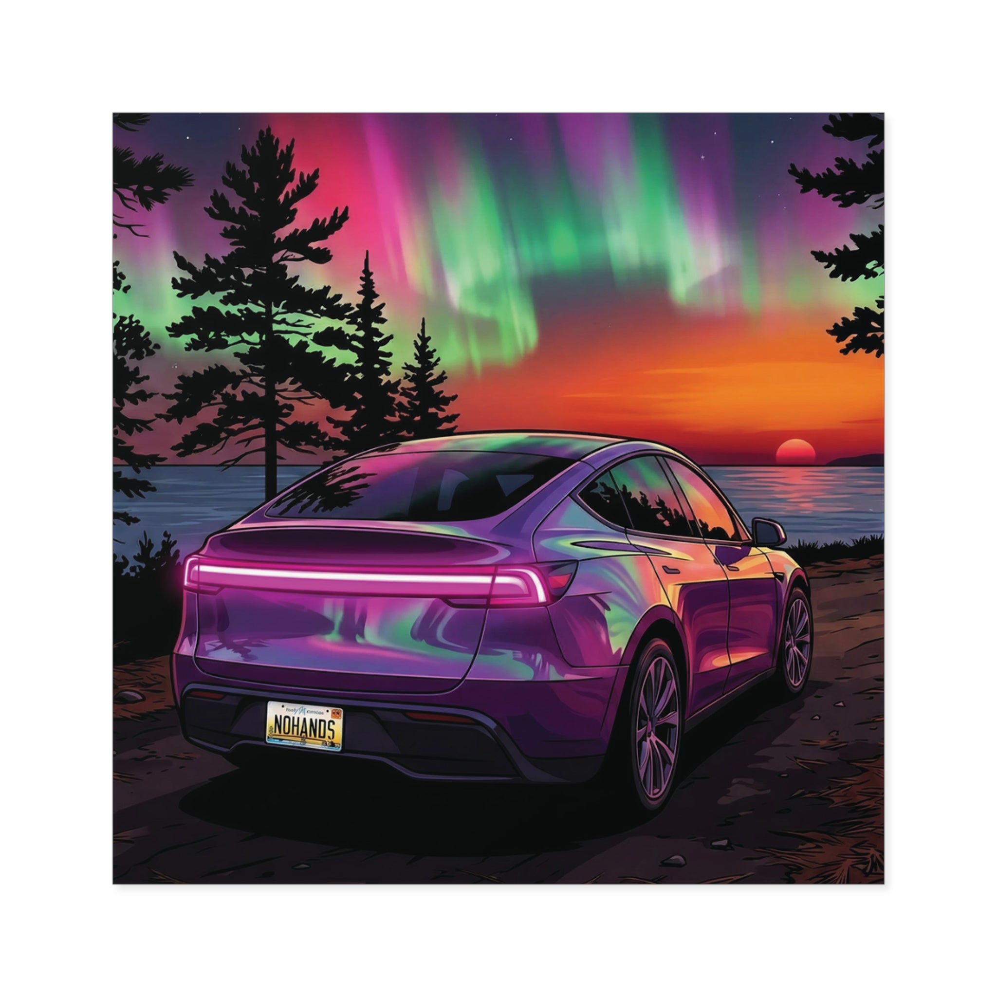@JuniperDriver — NOHANDS. stickers (Indoor/Outdoor)