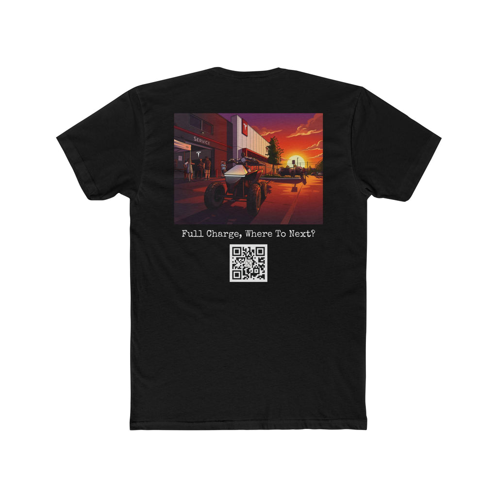 @ashtonscarb "Full Charge, Where To Next?." Cotton Tee