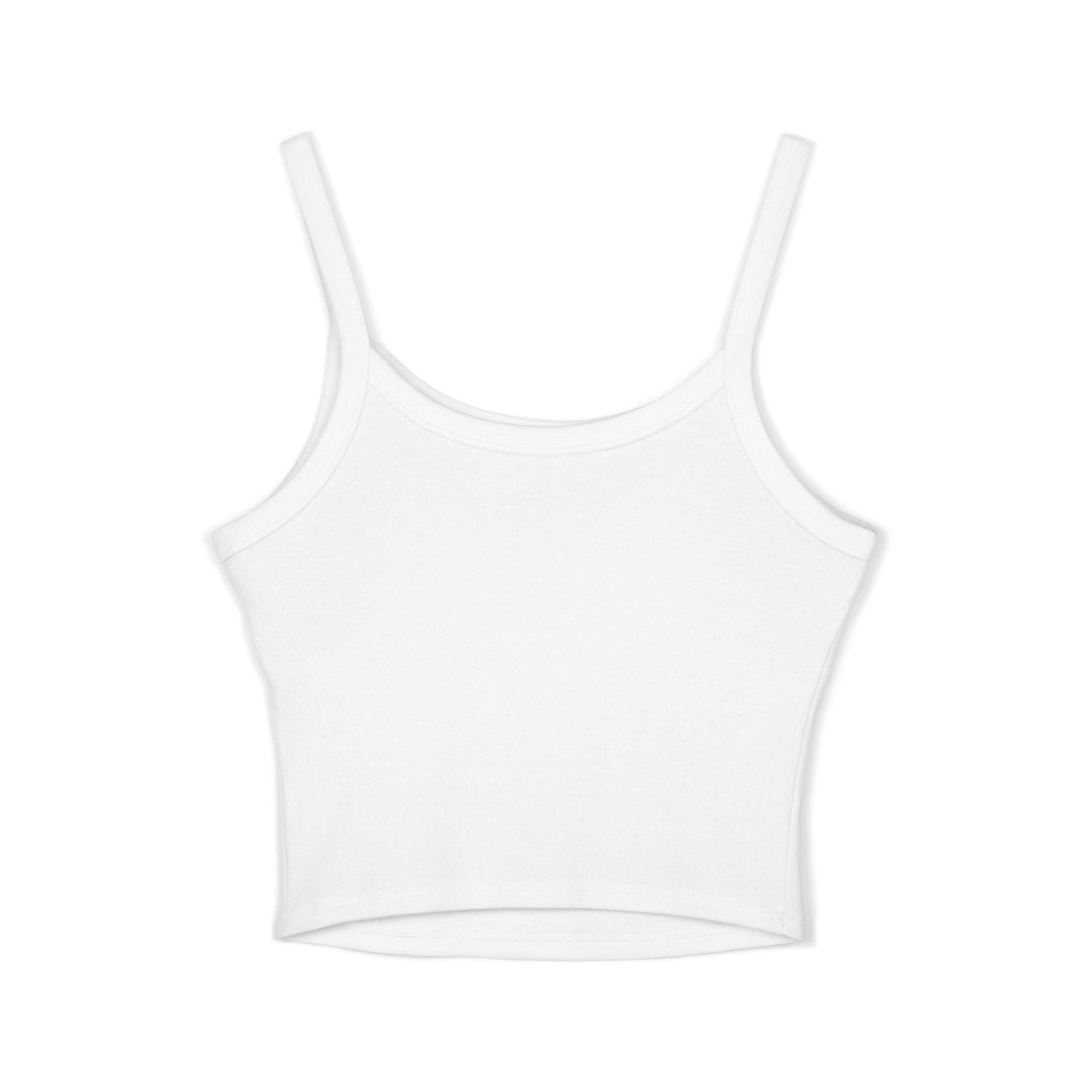 Ladies America 250 Crop Spaghetti Strap Tank Top — Established 1776