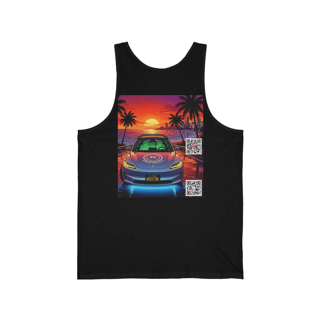@TeslaTim2  – "BoostBK" Tank Top