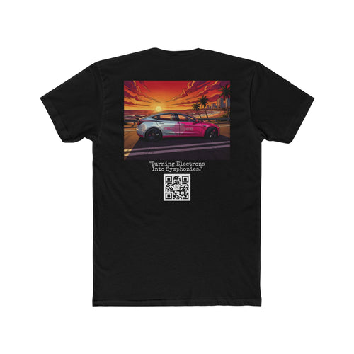 @CYBRBEATZ ""Turning electrons into symphonies." Cotton Tee