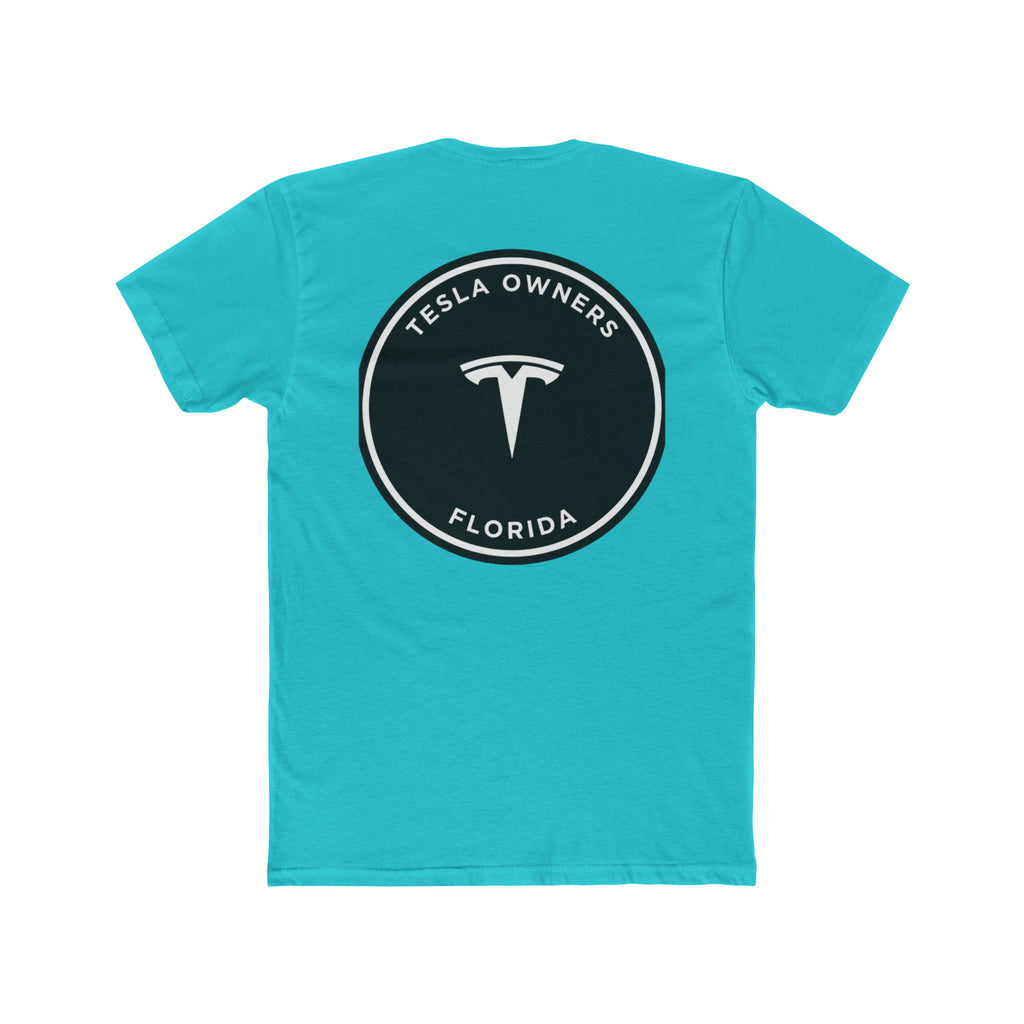 Tesla Owners Florida T-Shirt (small logo front, large back)