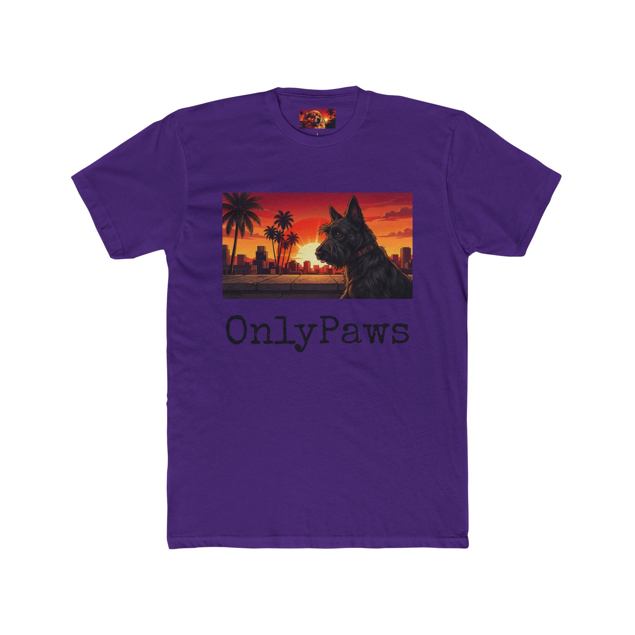 @Buccaneer Edition OnlyPaws Sunset Dog T-Shirt
