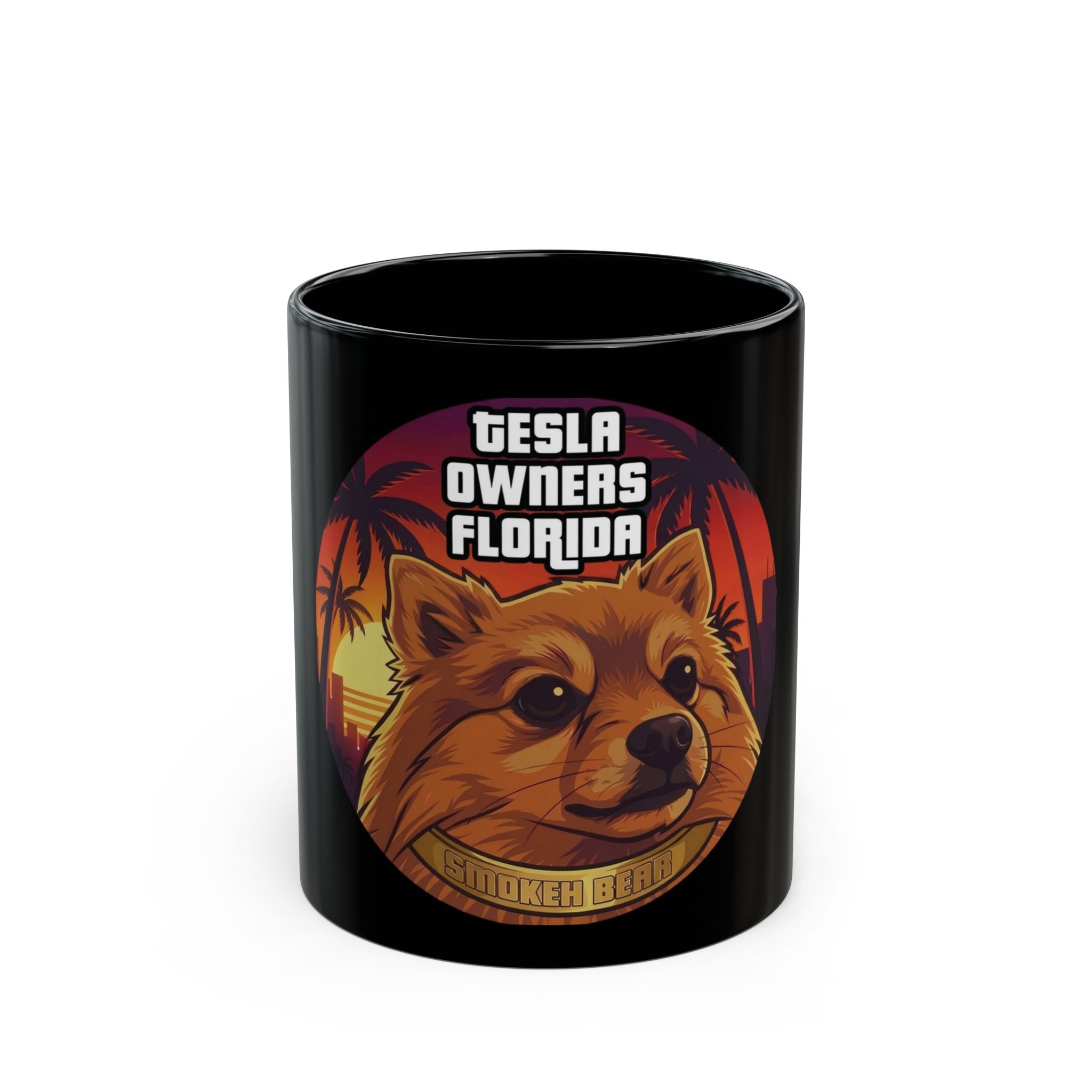 SmokehBear Mug  (Black 11oz/15oz)