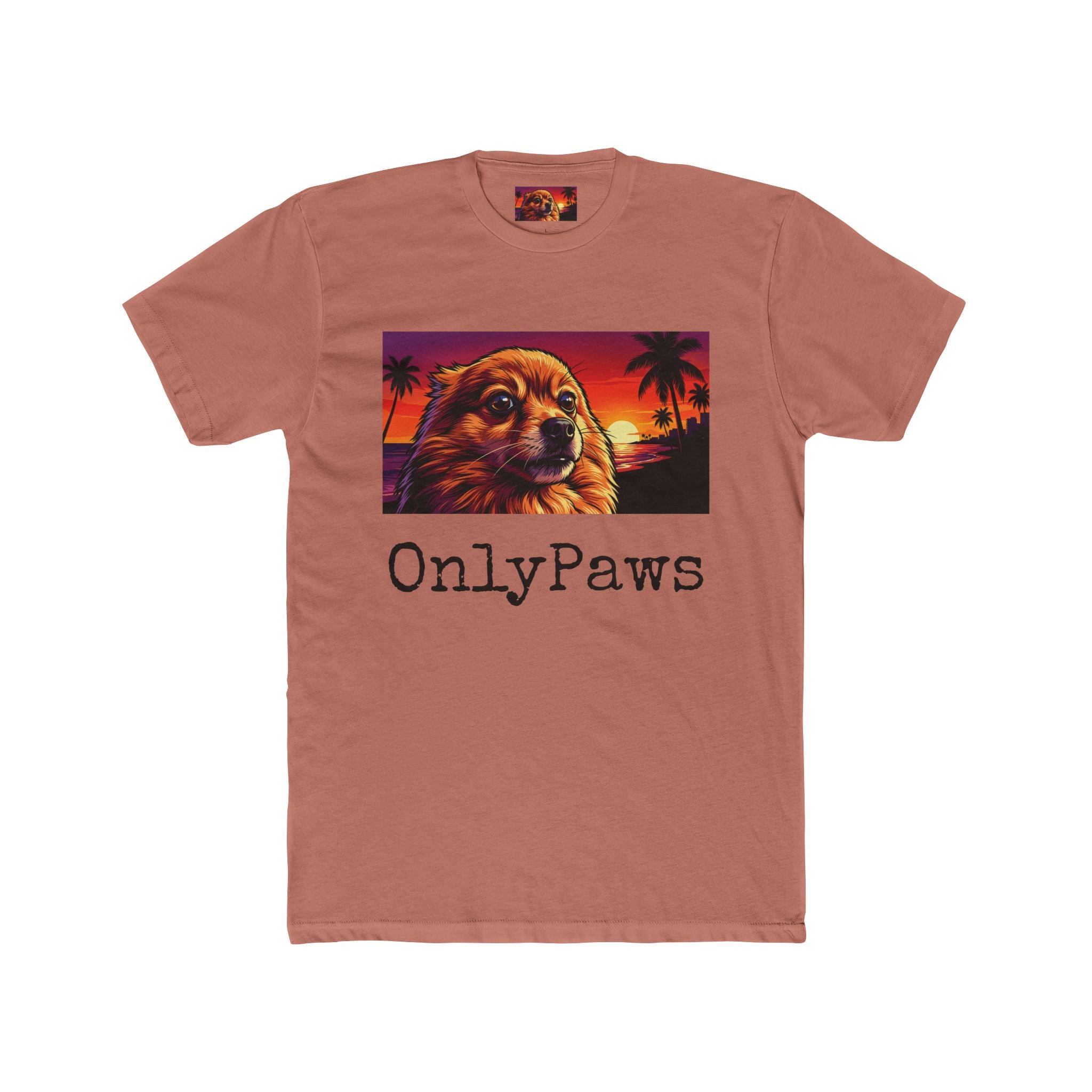 OnlyPaws Sunset Dog T-Shirt