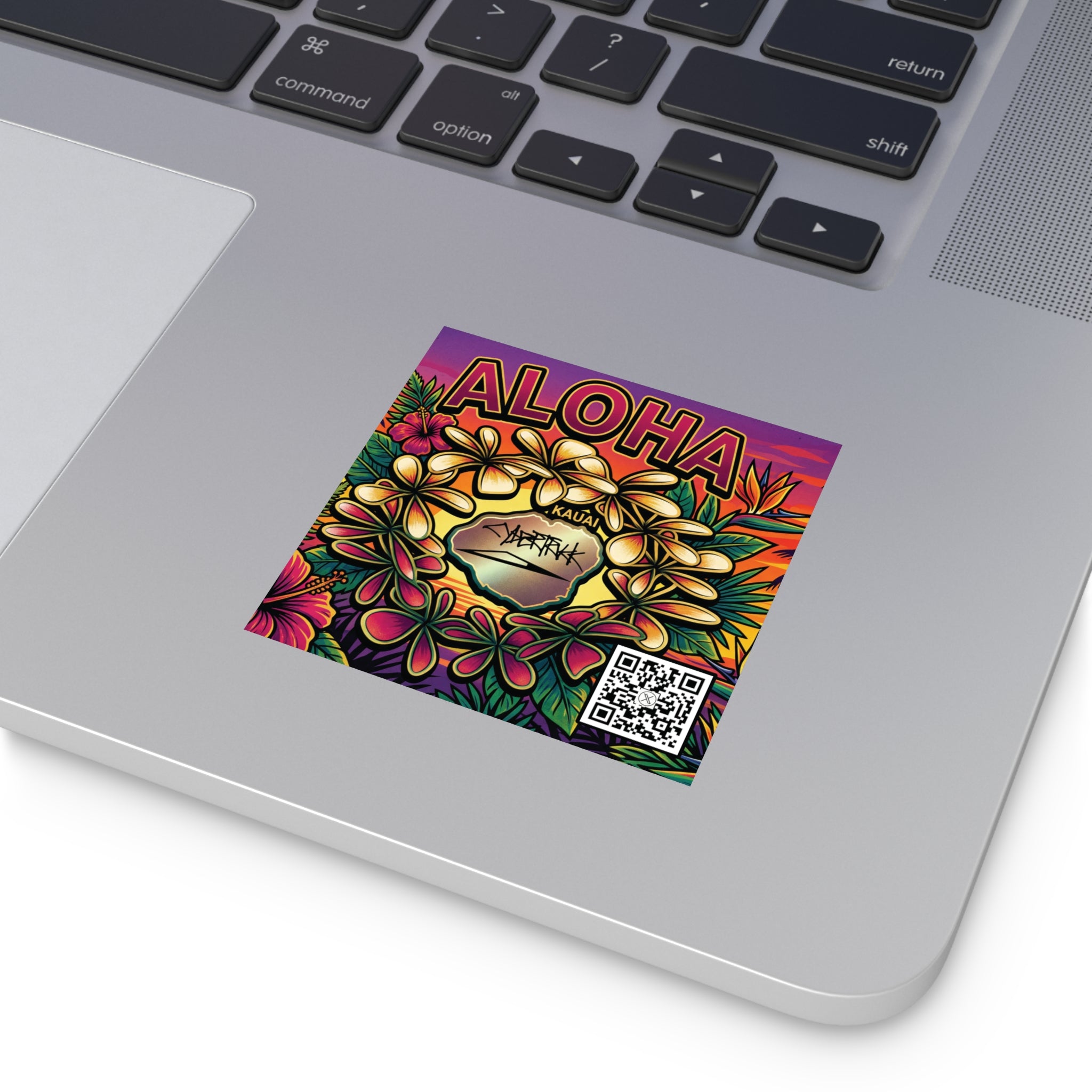 @kauai_renatus ALOHA. stickers (Indoor/Outdoor)
