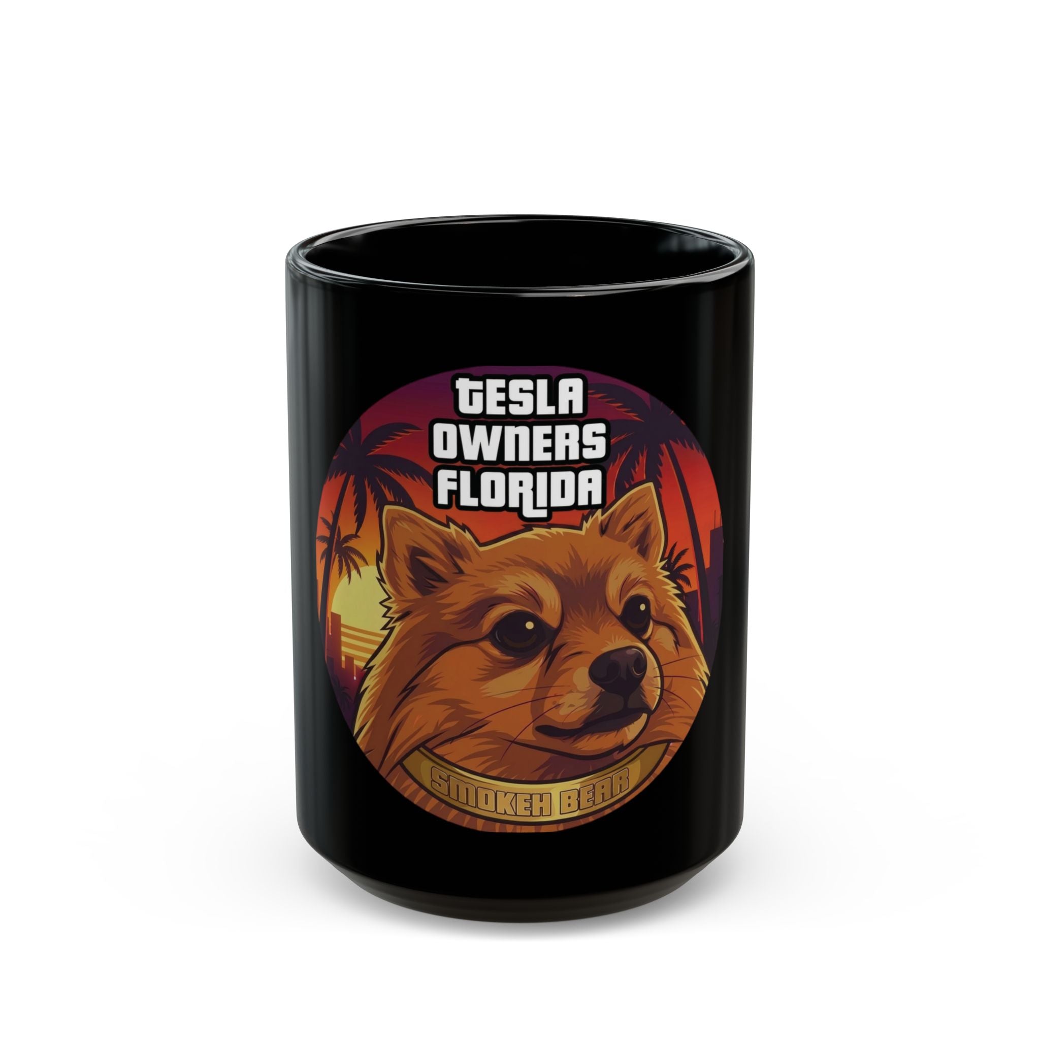 SmokehBear Mug  (Black 11oz/15oz)
