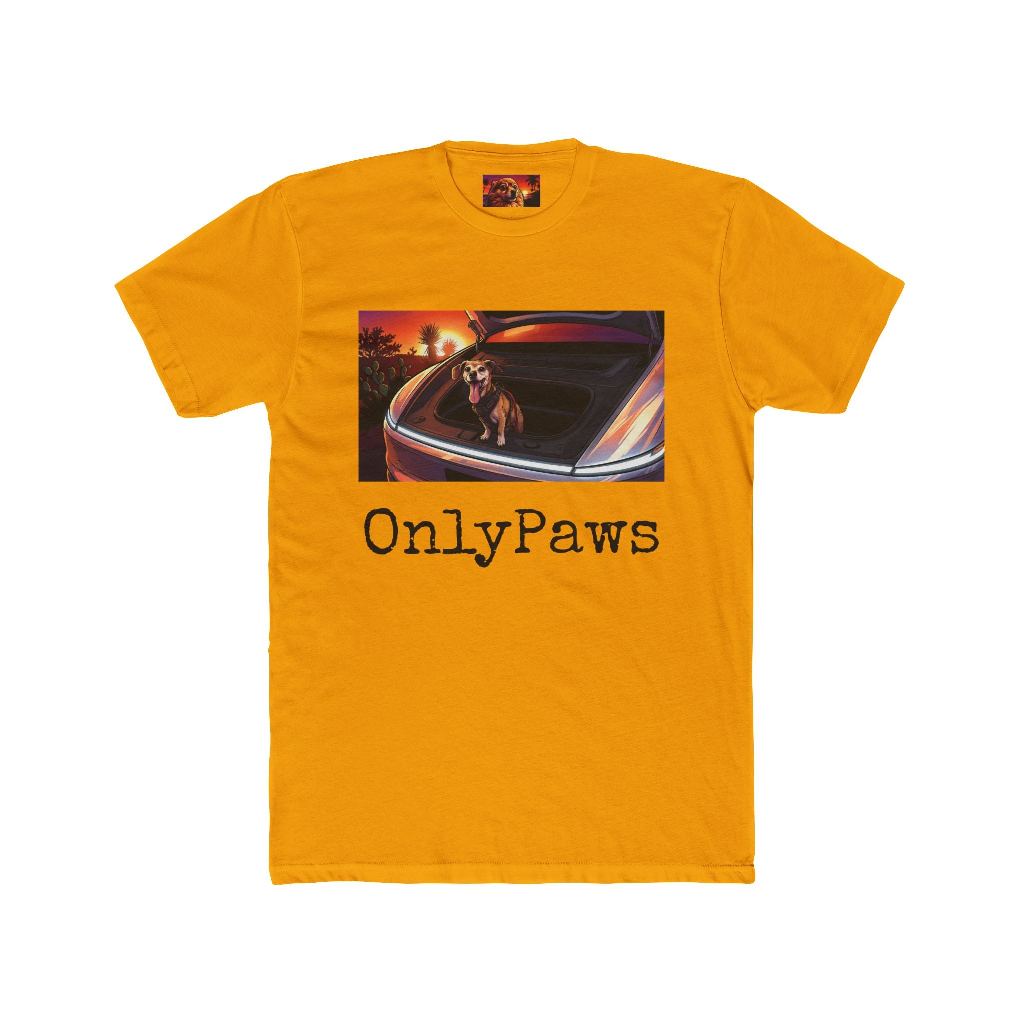LowRider Edition OnlyPaws Sunset Dog T-Shirt