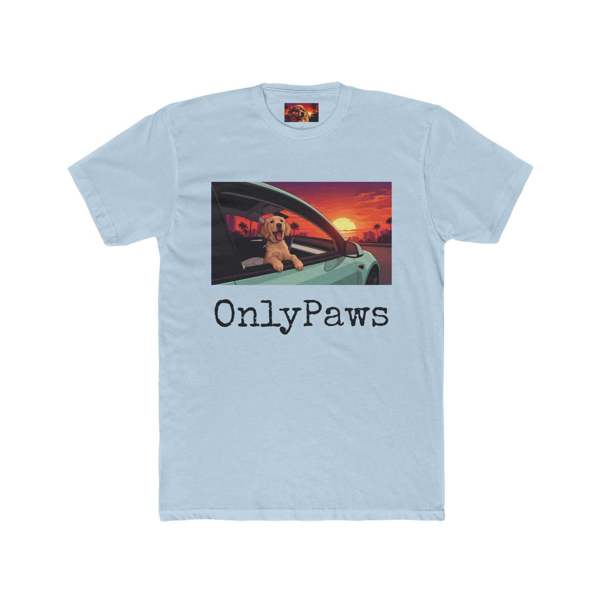 Mochi Edition OnlyPaws Sunset Dog T-Shirt