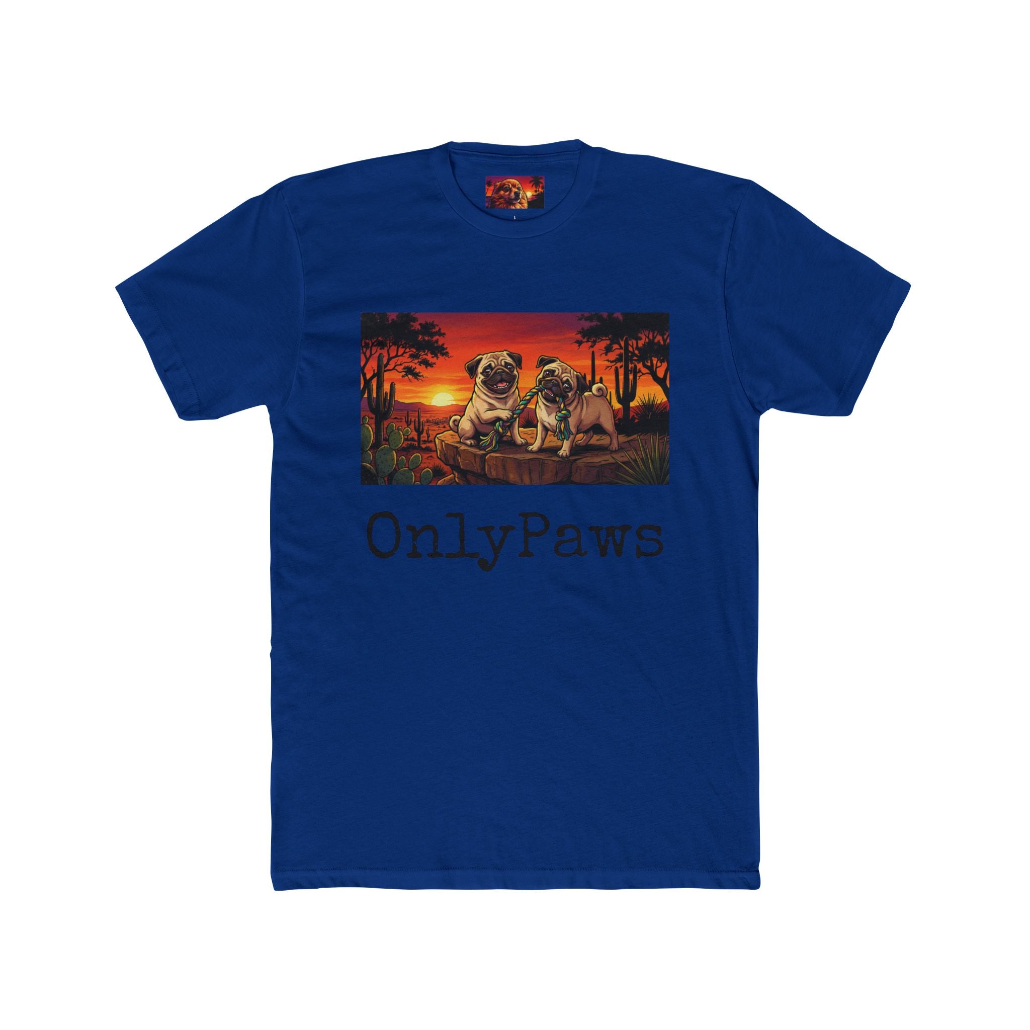 Bean and Egg Edition OnlyPaws Sunset Dog T-Shirt