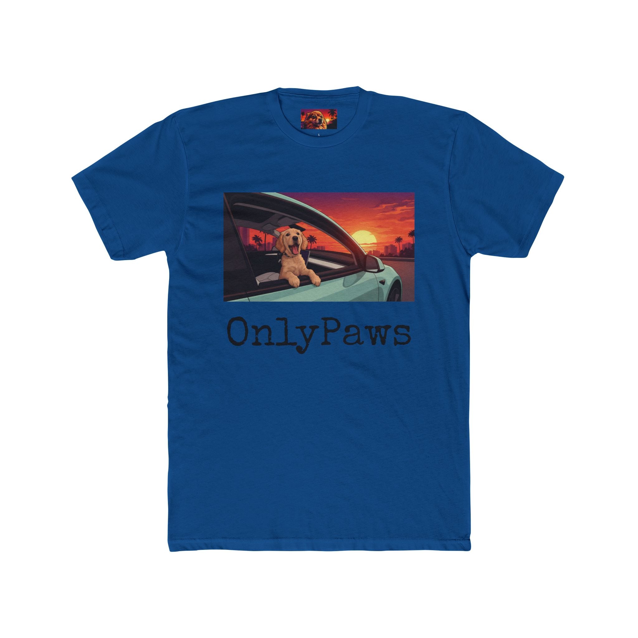 Mochi Edition OnlyPaws Sunset Dog T-Shirt